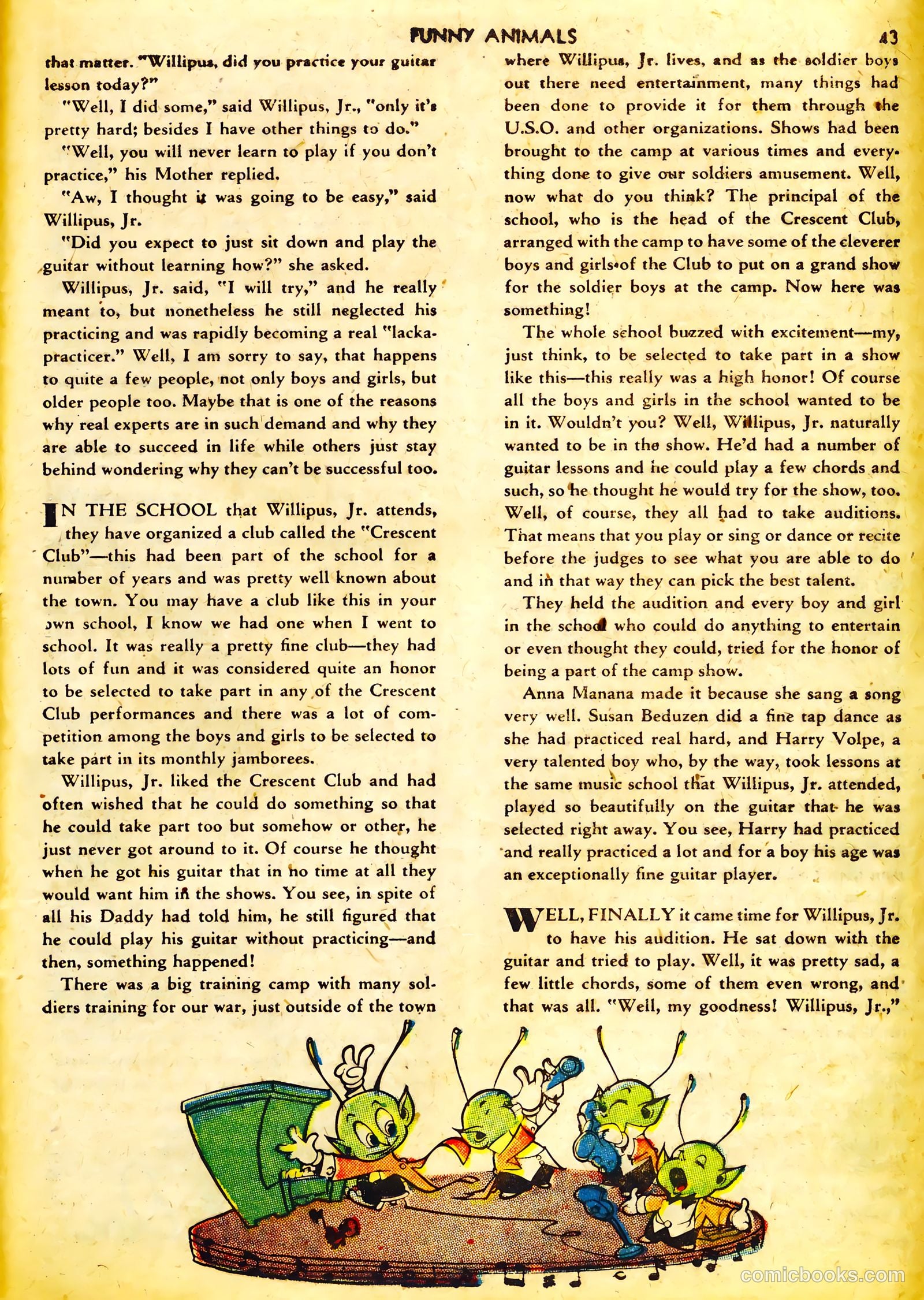 Fawcett's Funny Animals #6 — page 43 of 68