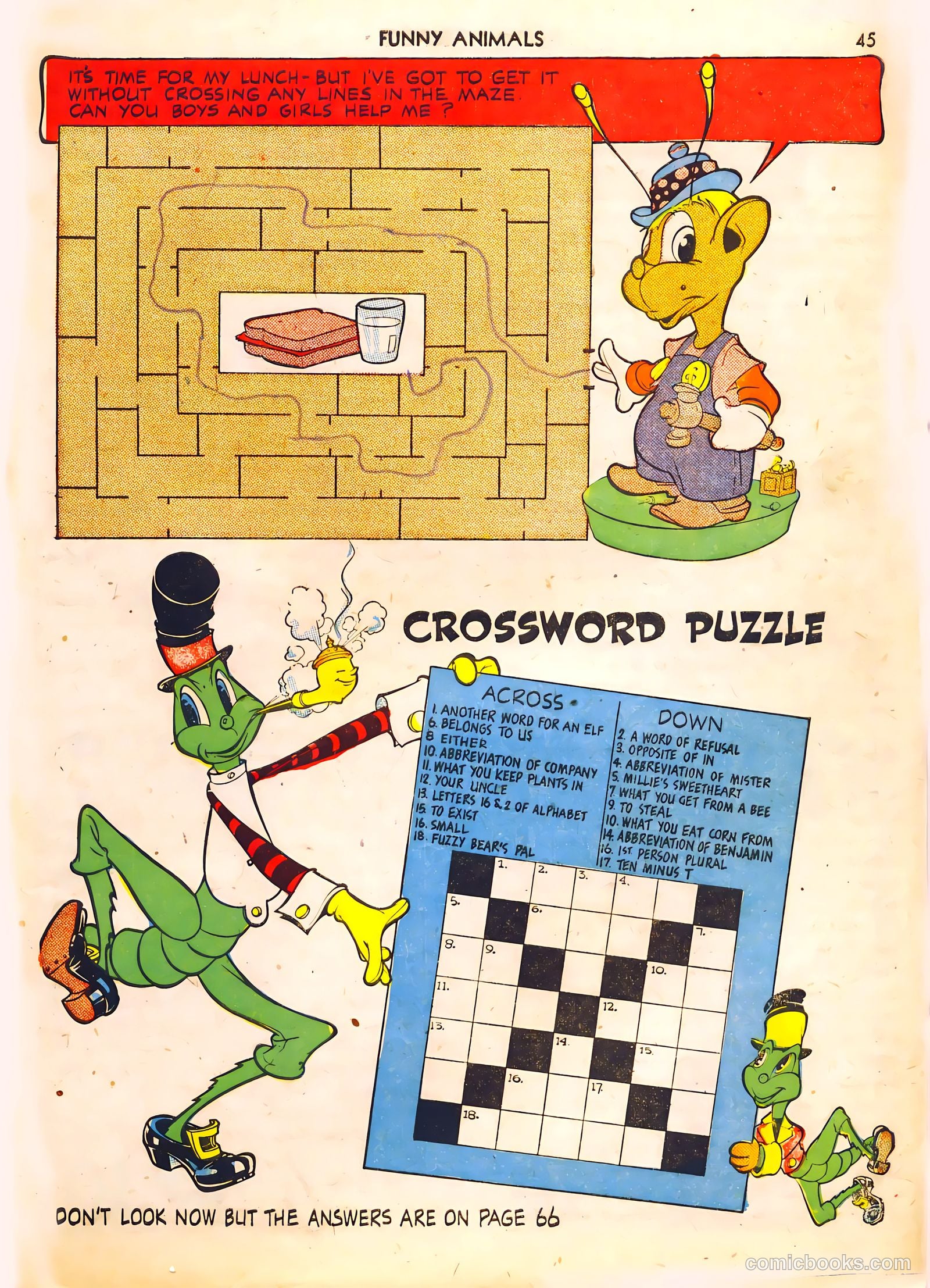 Fawcett's Funny Animals #6 — page 45 of 68