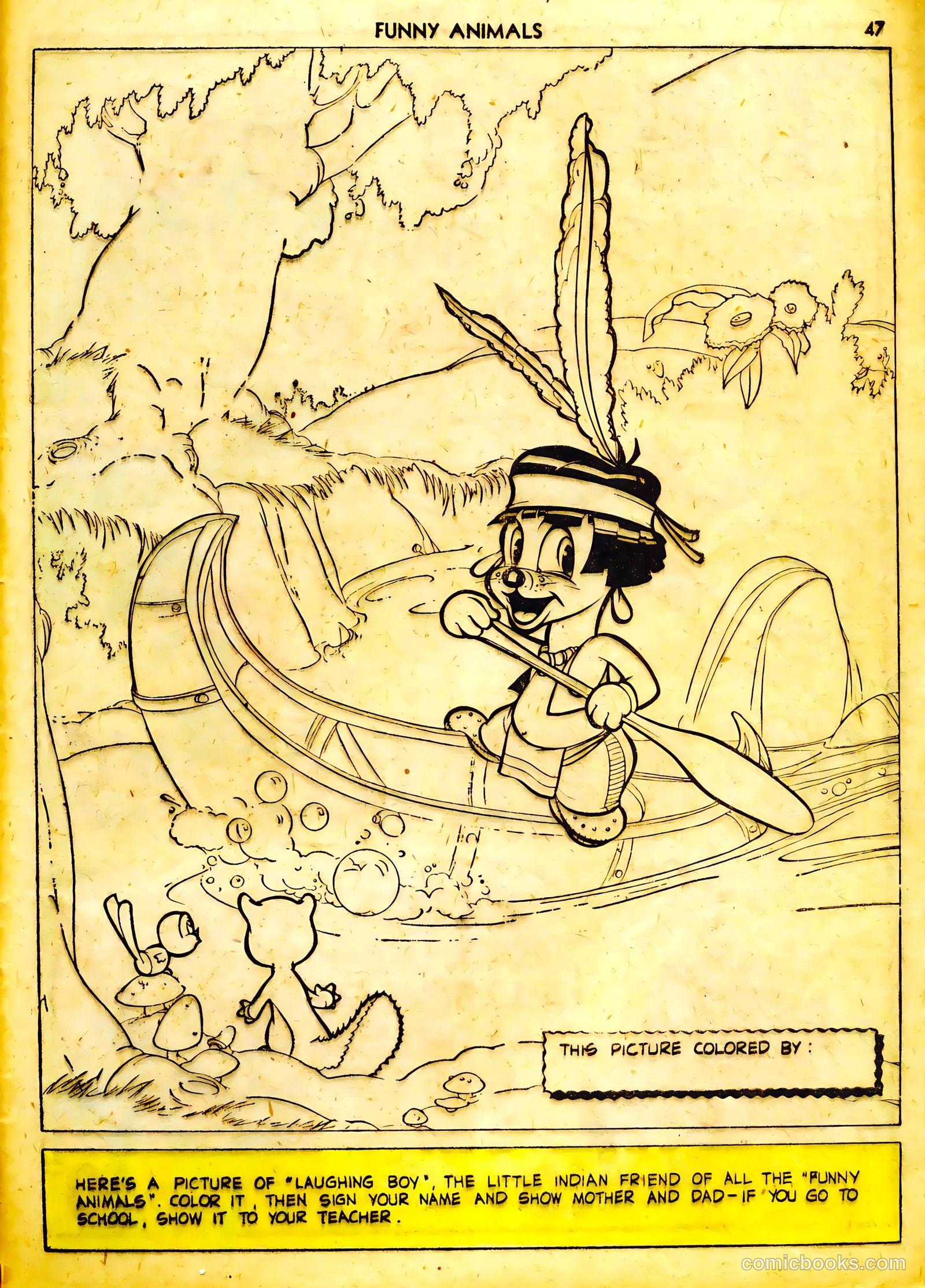 Fawcett's Funny Animals #6 — page 47 of 68