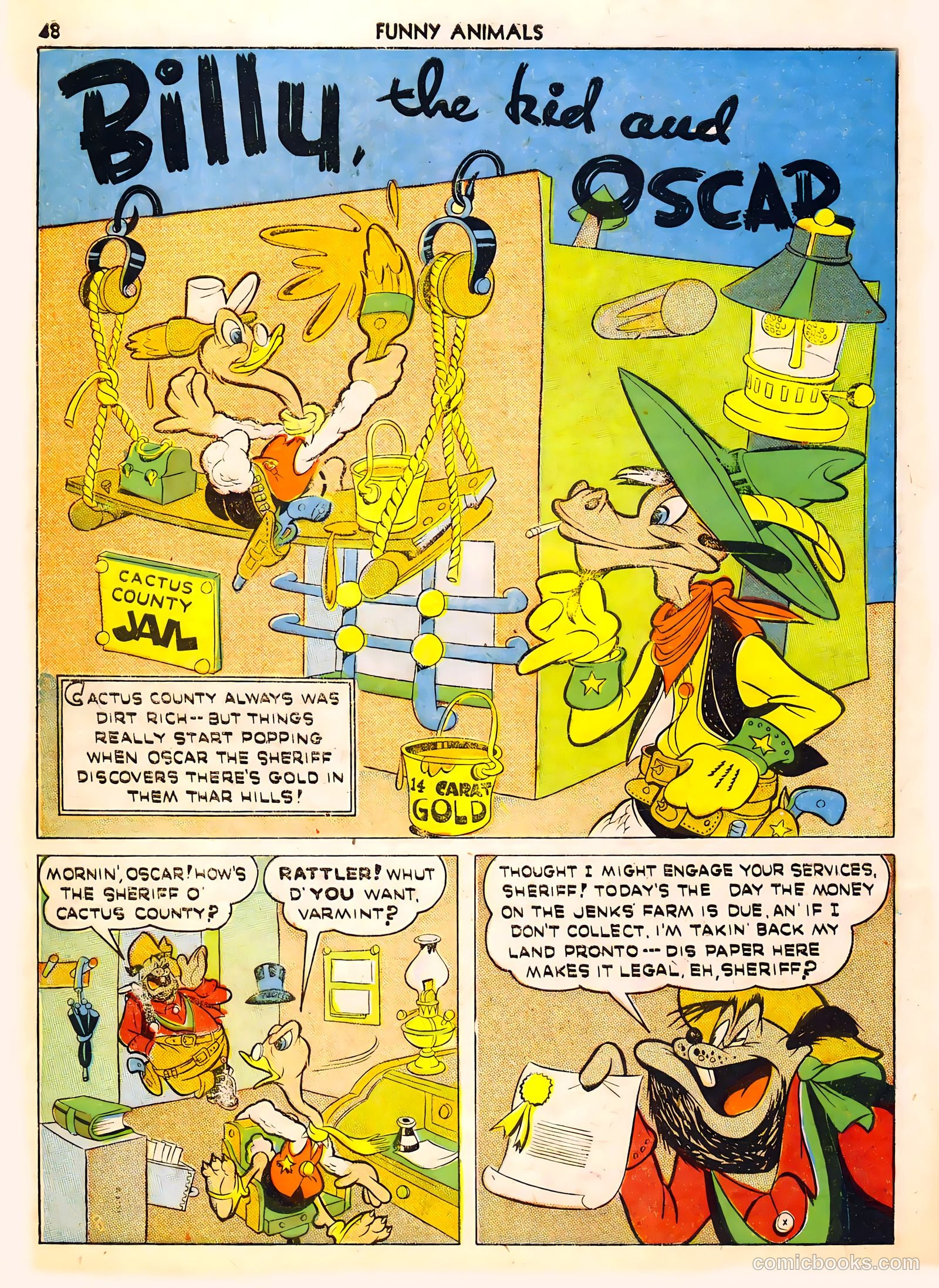 Fawcett's Funny Animals #6 — page 48 of 68