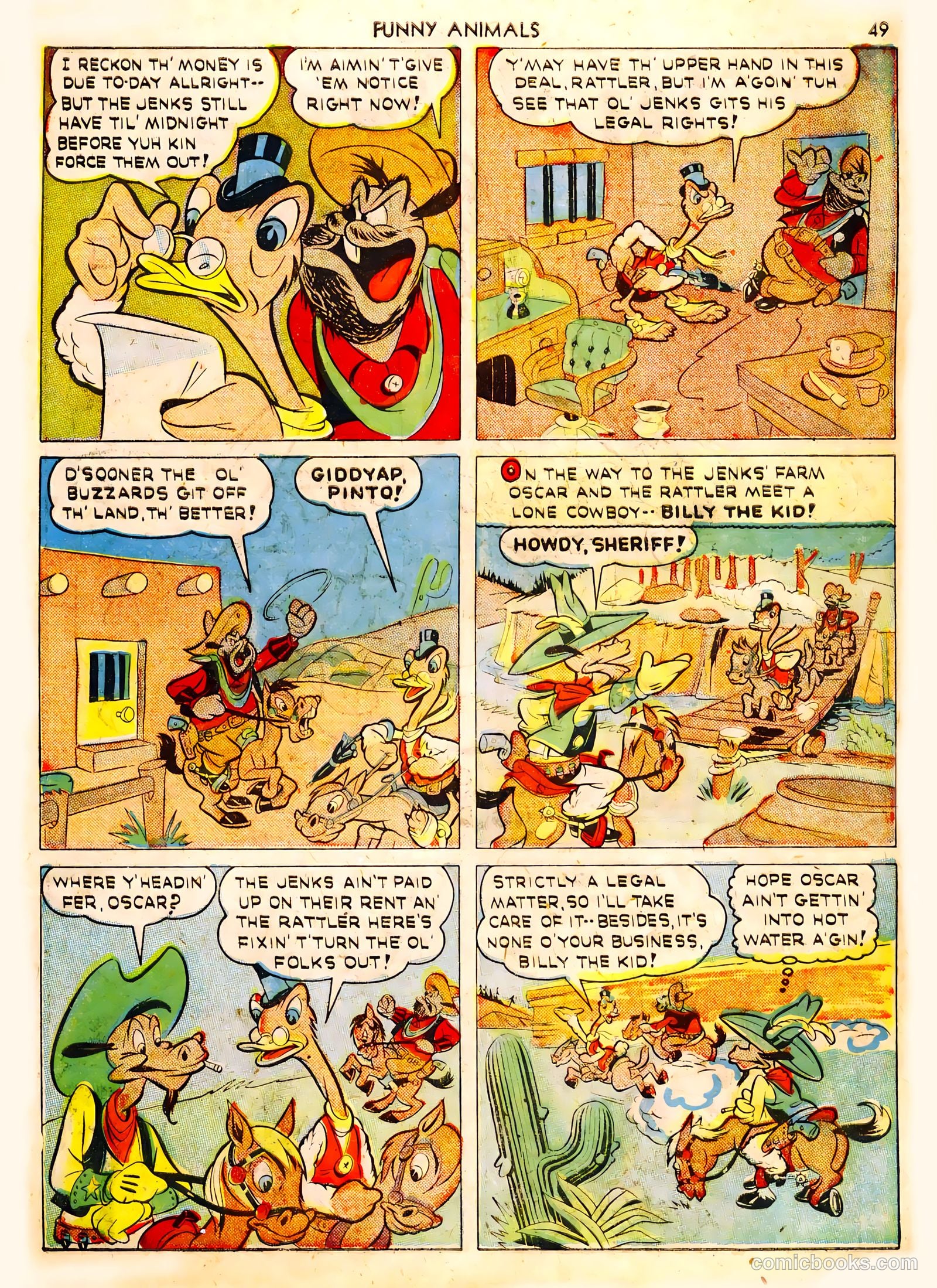 Fawcett's Funny Animals #6 — page 49 of 68