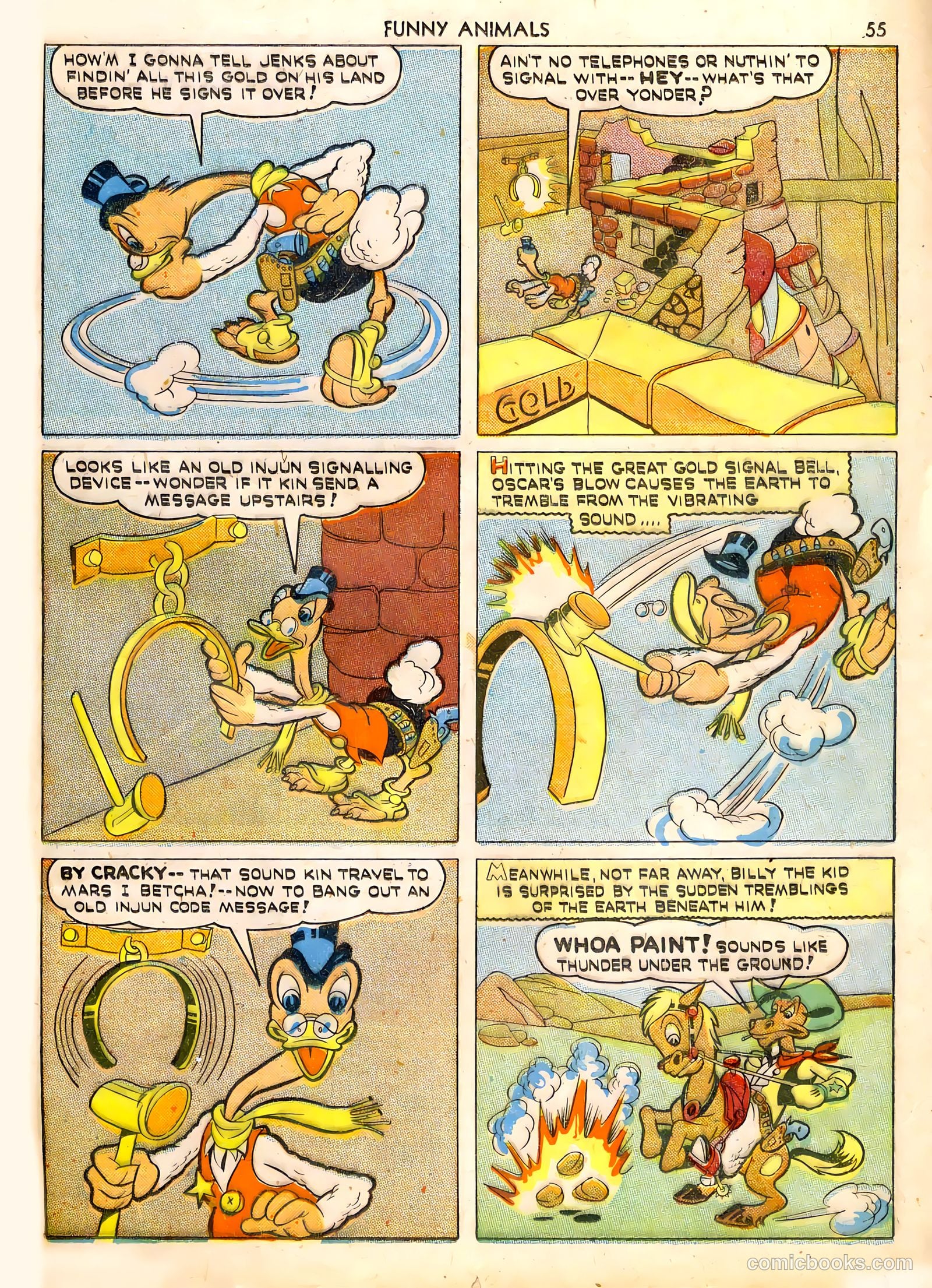 Fawcett's Funny Animals #6 — page 55 of 68