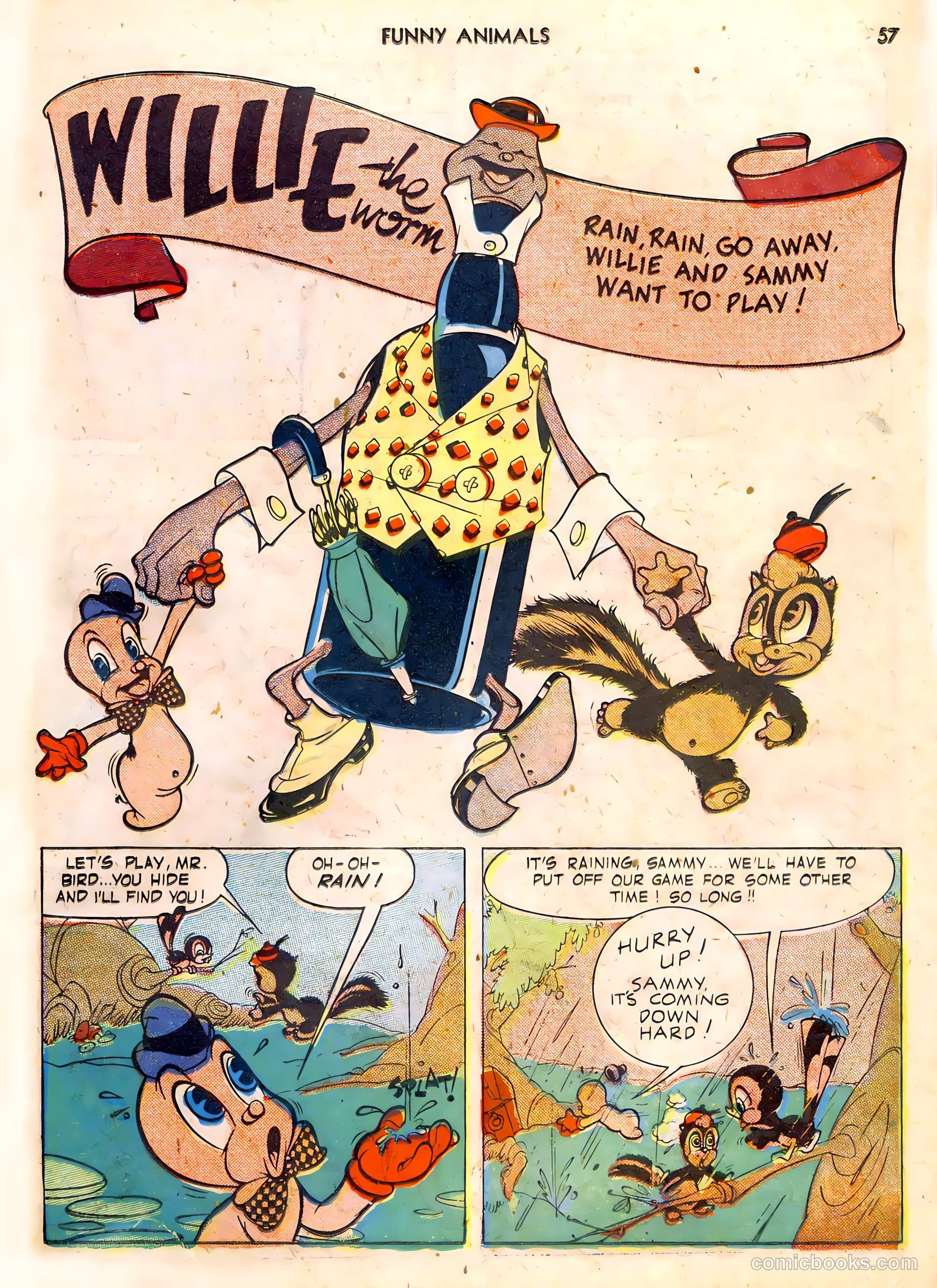 Fawcett's Funny Animals #6 — page 57 of 68