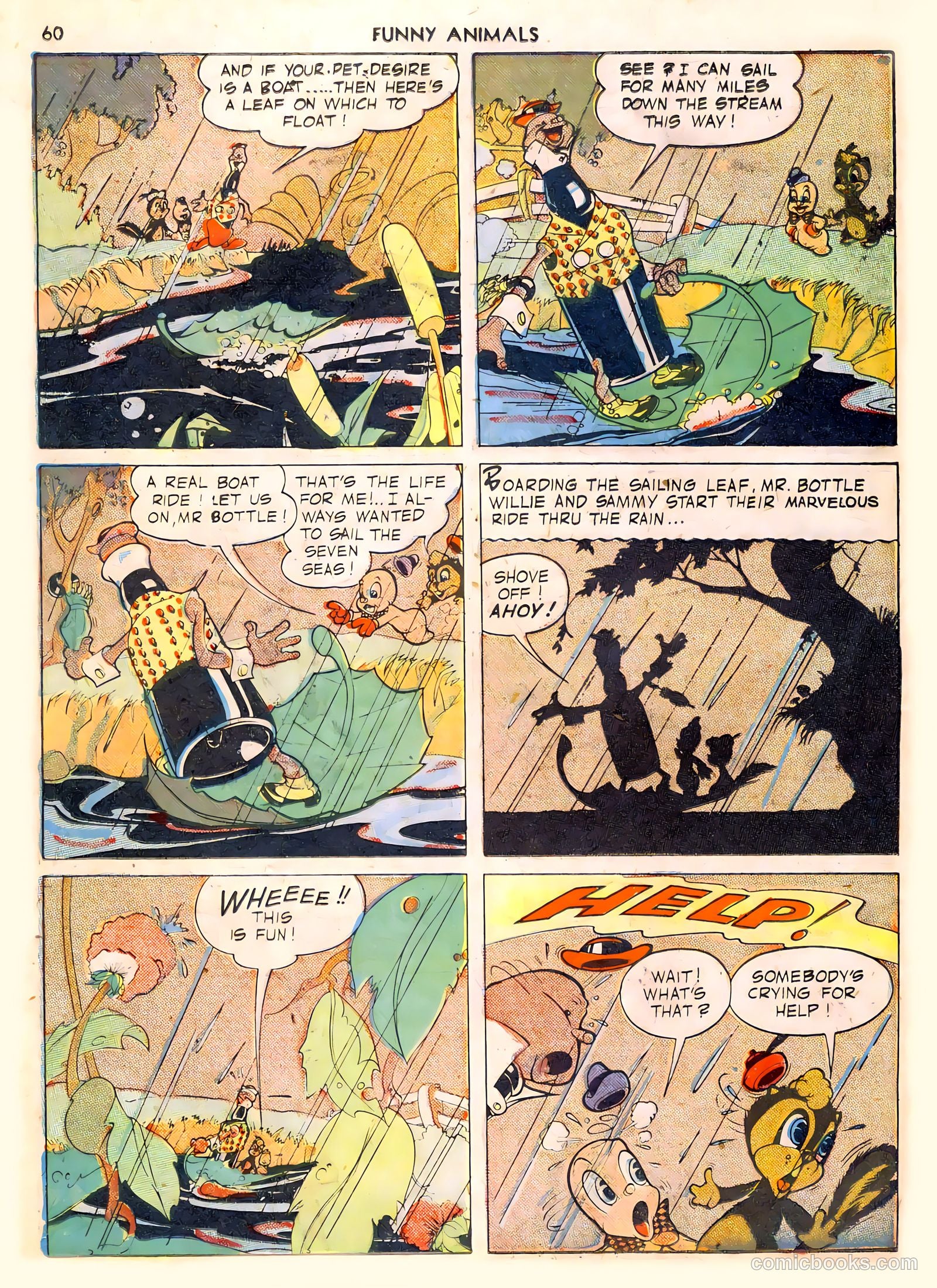 Fawcett's Funny Animals #6 — page 60 of 68