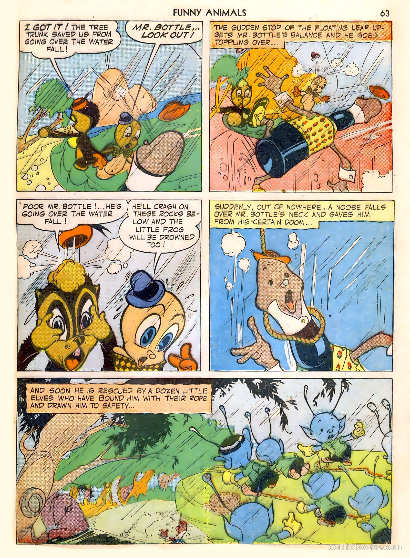 Fawcett's Funny Animals #6 — page 63 of 68