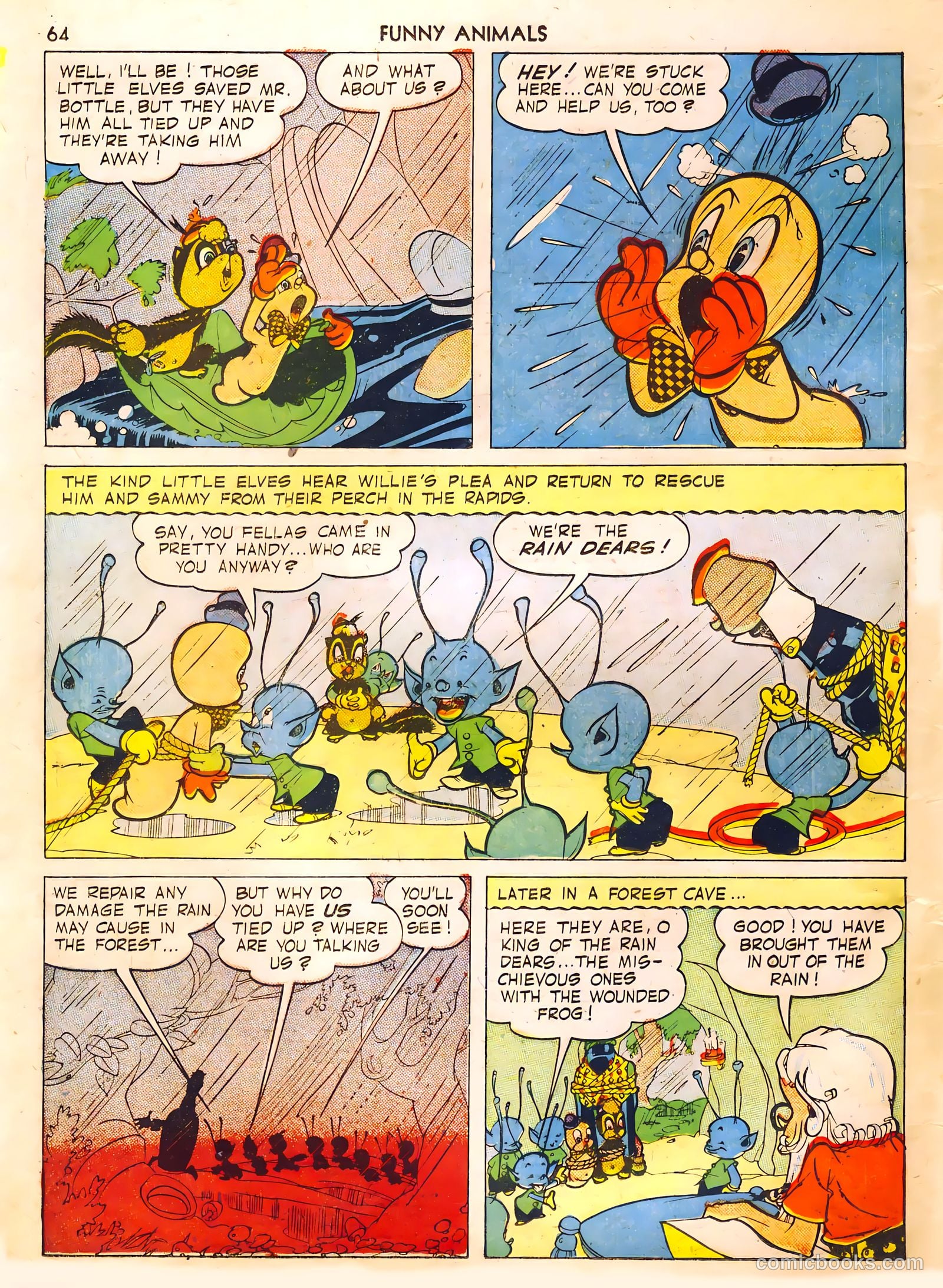 Fawcett's Funny Animals #6 — page 64 of 68