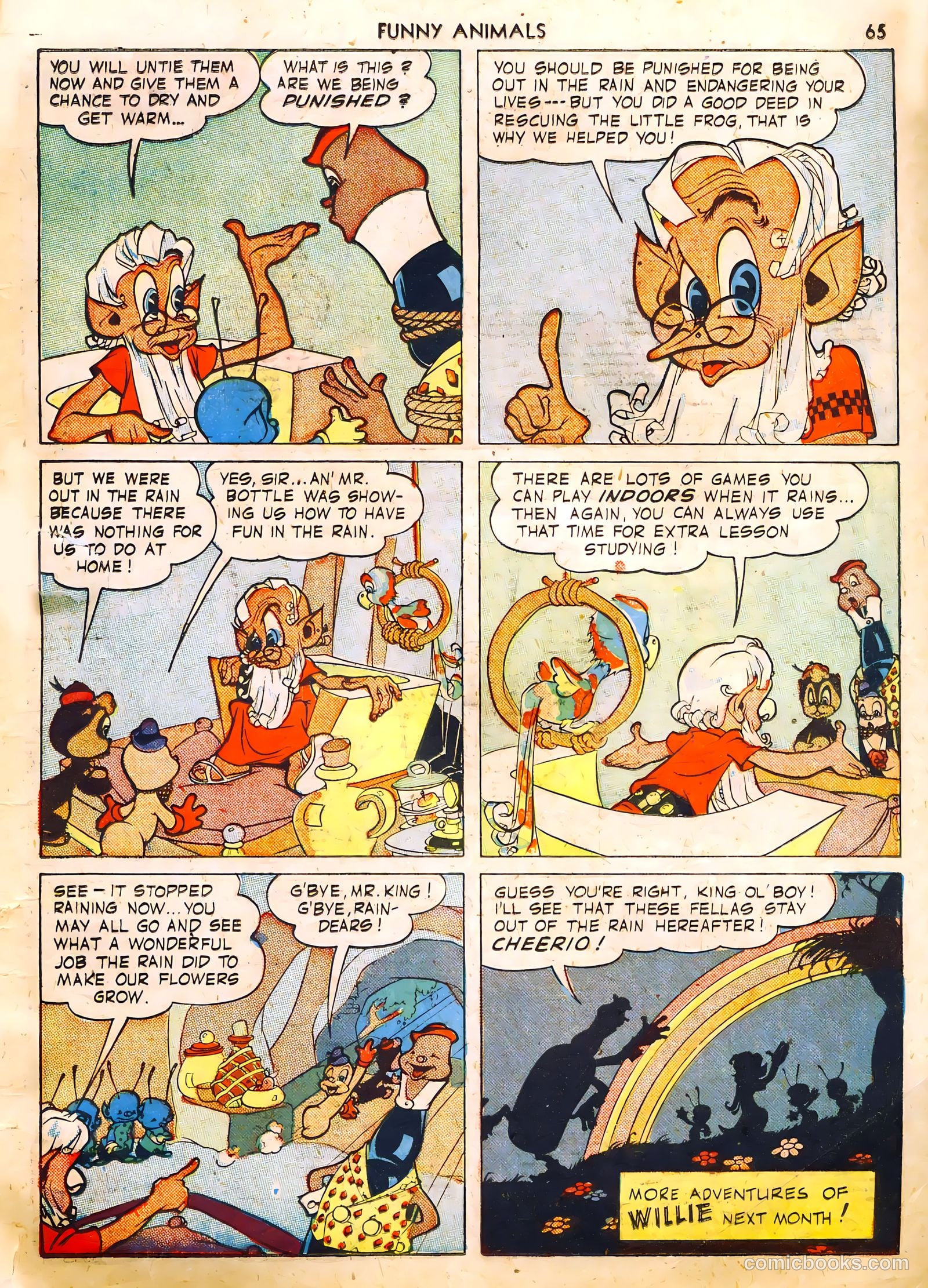 Fawcett's Funny Animals #6 — page 65 of 68