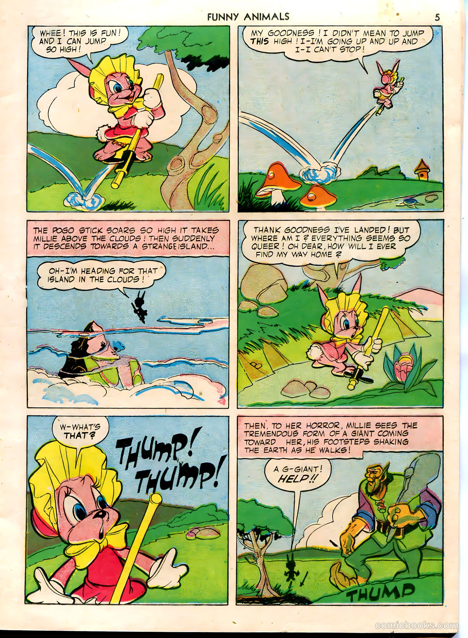 Fawcett's Funny Animals #7 — page 5 of 68
