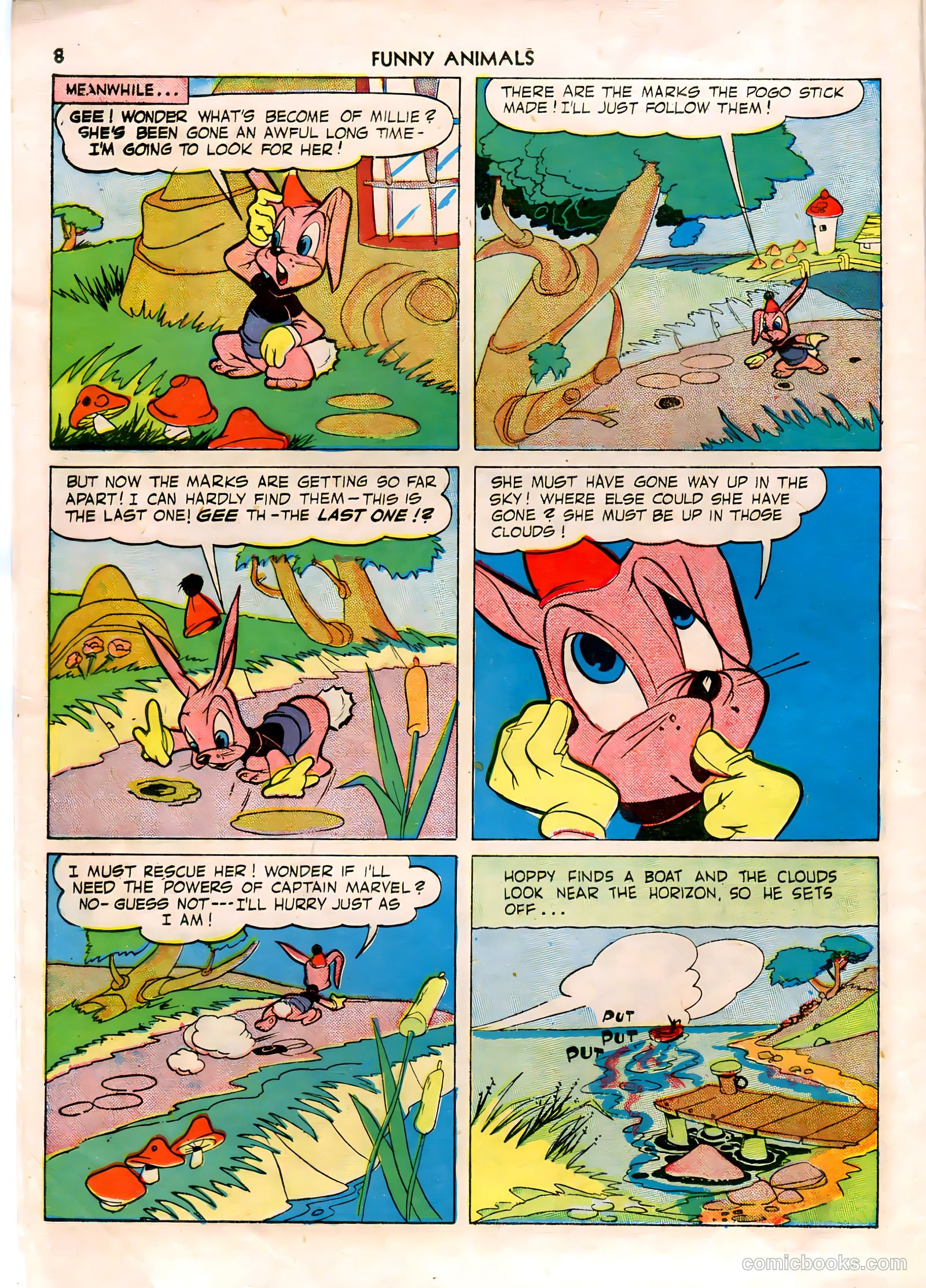 Fawcett's Funny Animals #7 — page 8 of 68