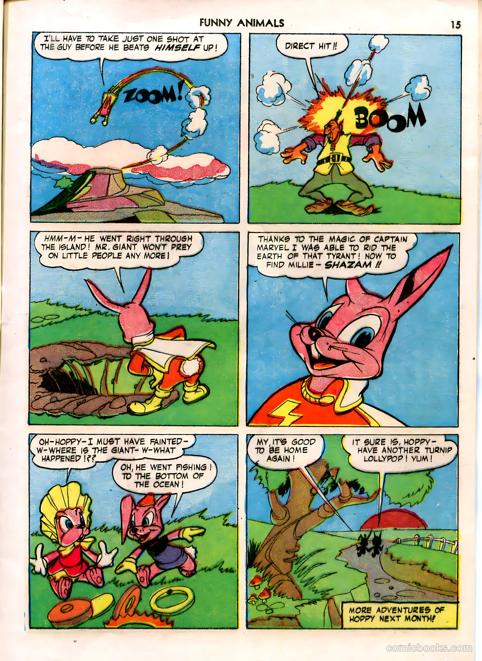 Fawcett's Funny Animals #7 — page 15 of 68