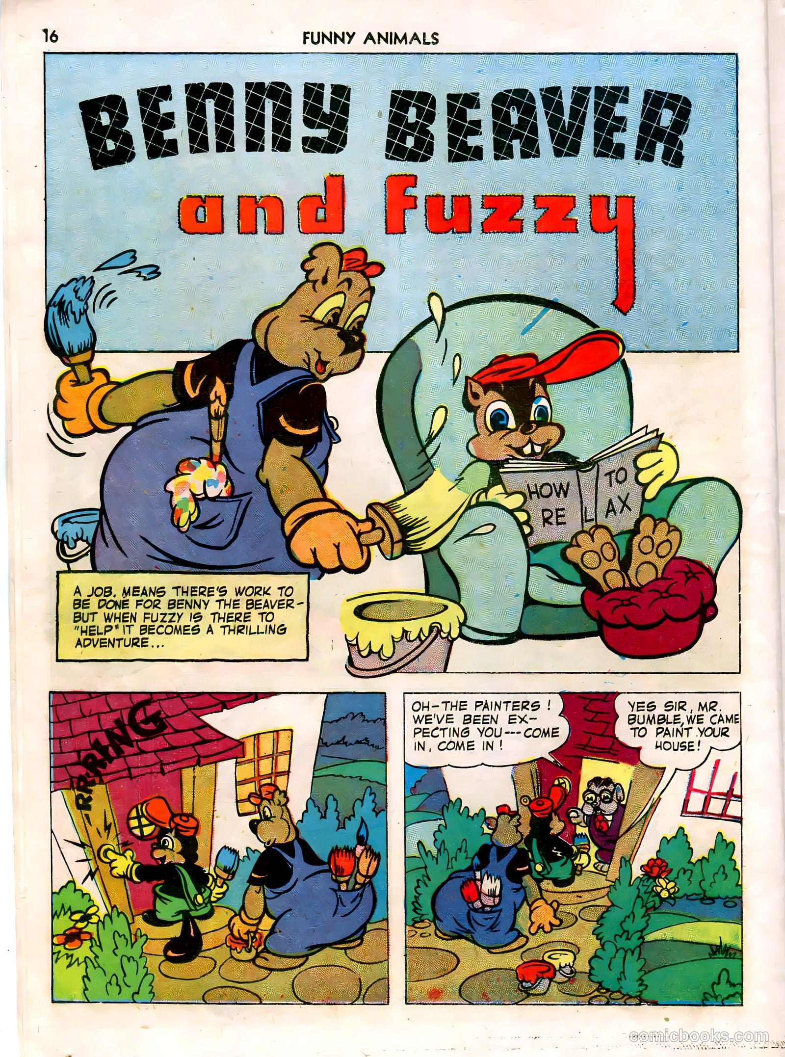Fawcett's Funny Animals #7 — page 16 of 68