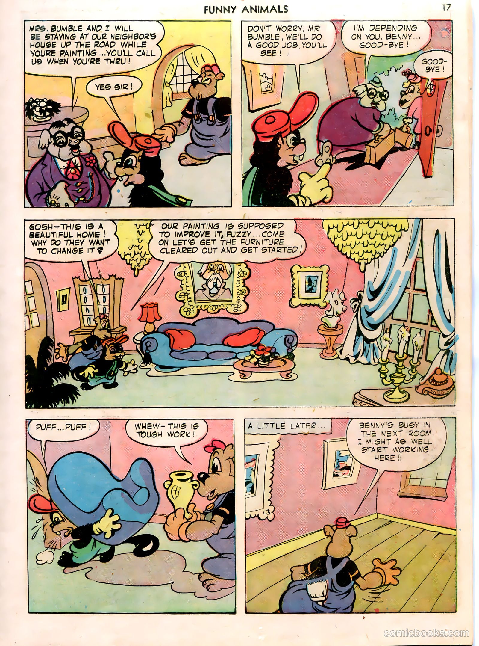 Fawcett's Funny Animals #7 — page 17 of 68