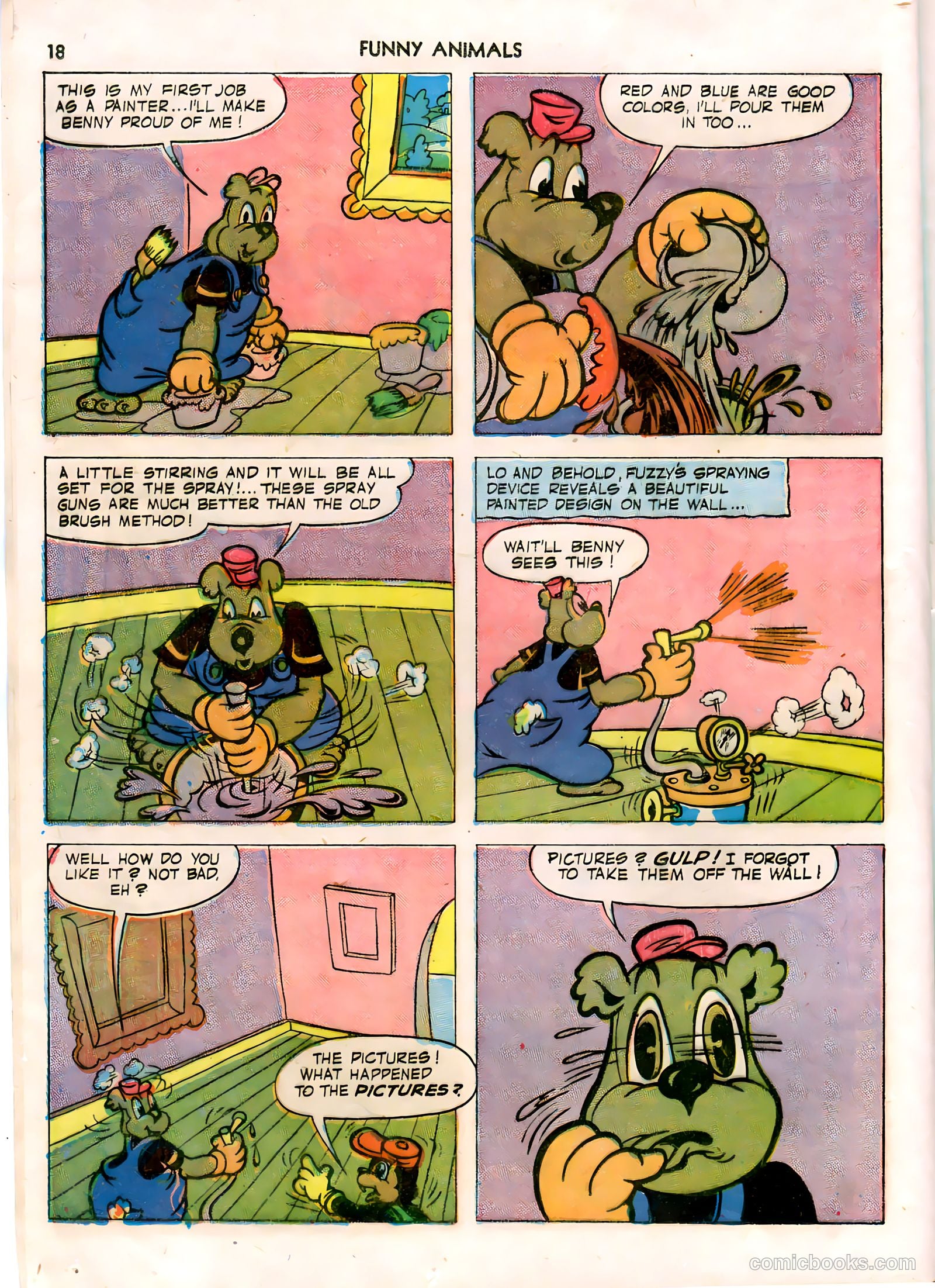 Fawcett's Funny Animals #7 — page 18 of 68
