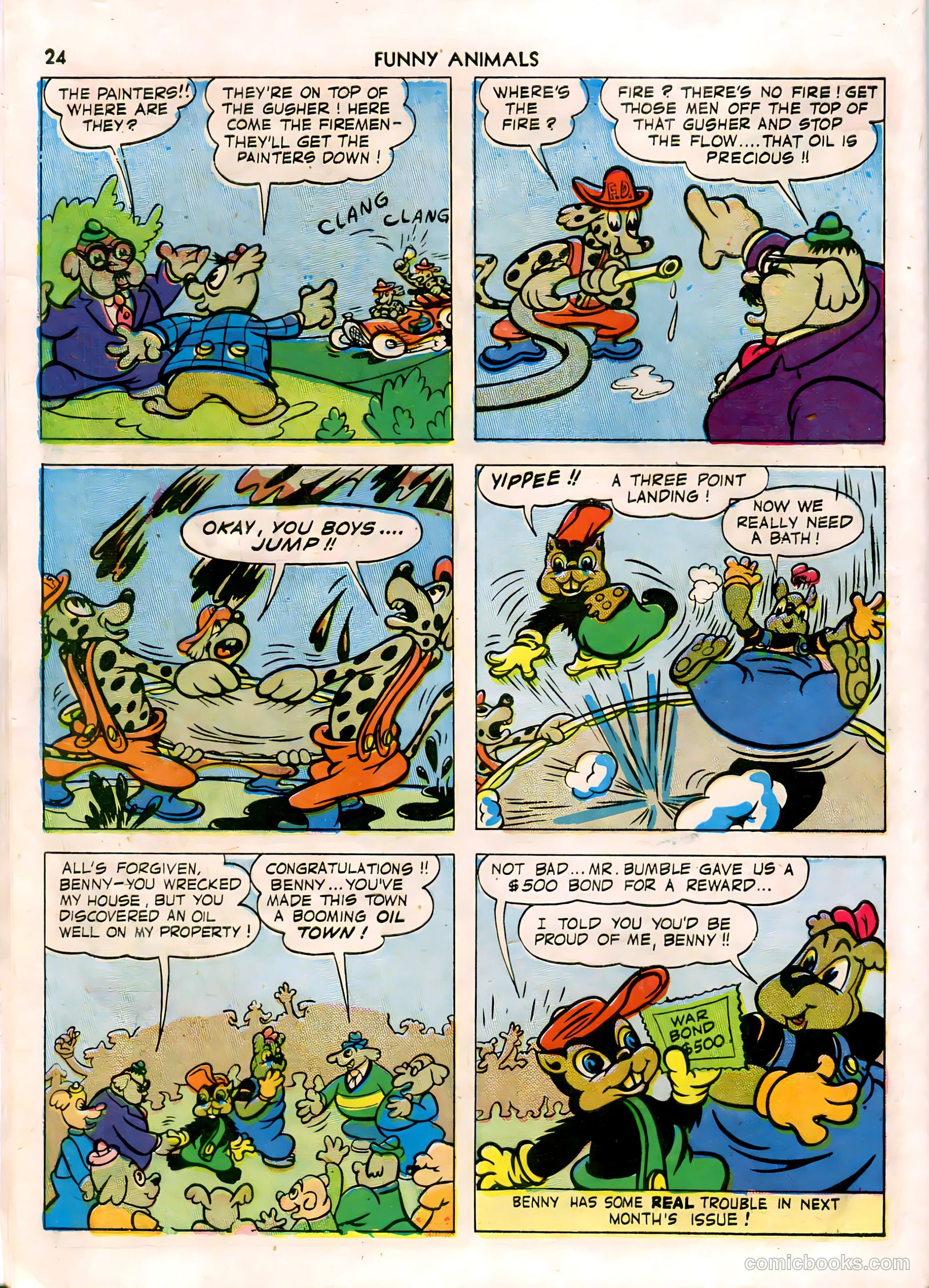 Fawcett's Funny Animals #7 — page 24 of 68