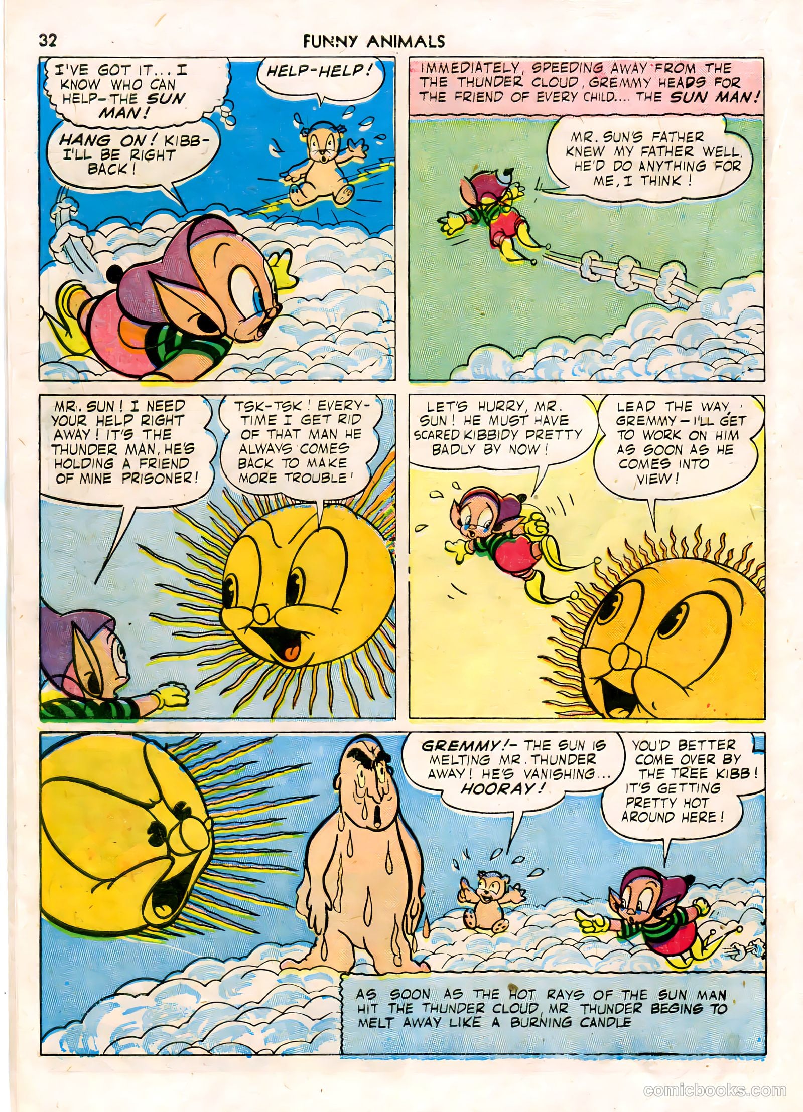 Fawcett's Funny Animals #7 — page 32 of 68