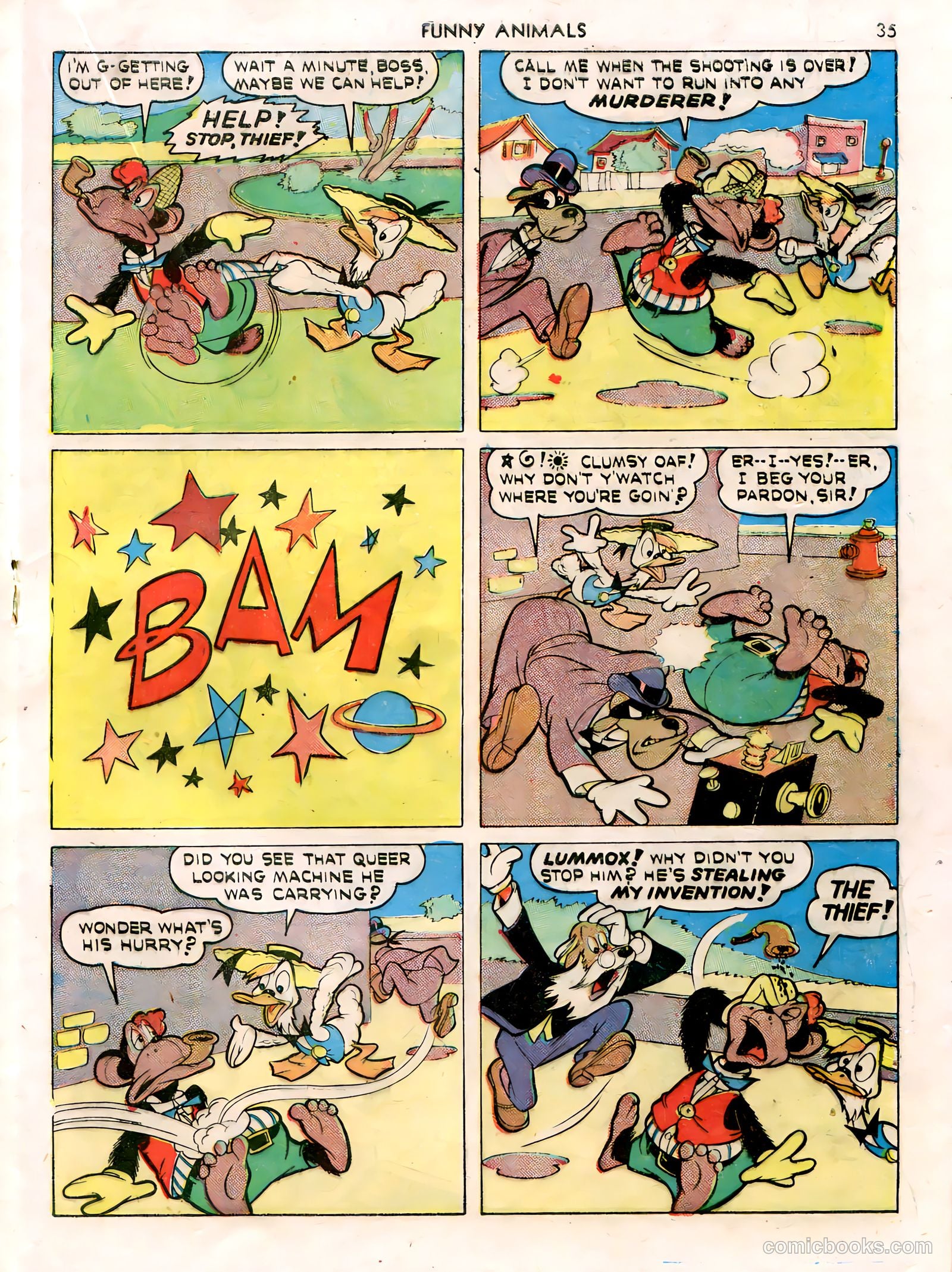 Fawcett's Funny Animals #7 — page 35 of 68