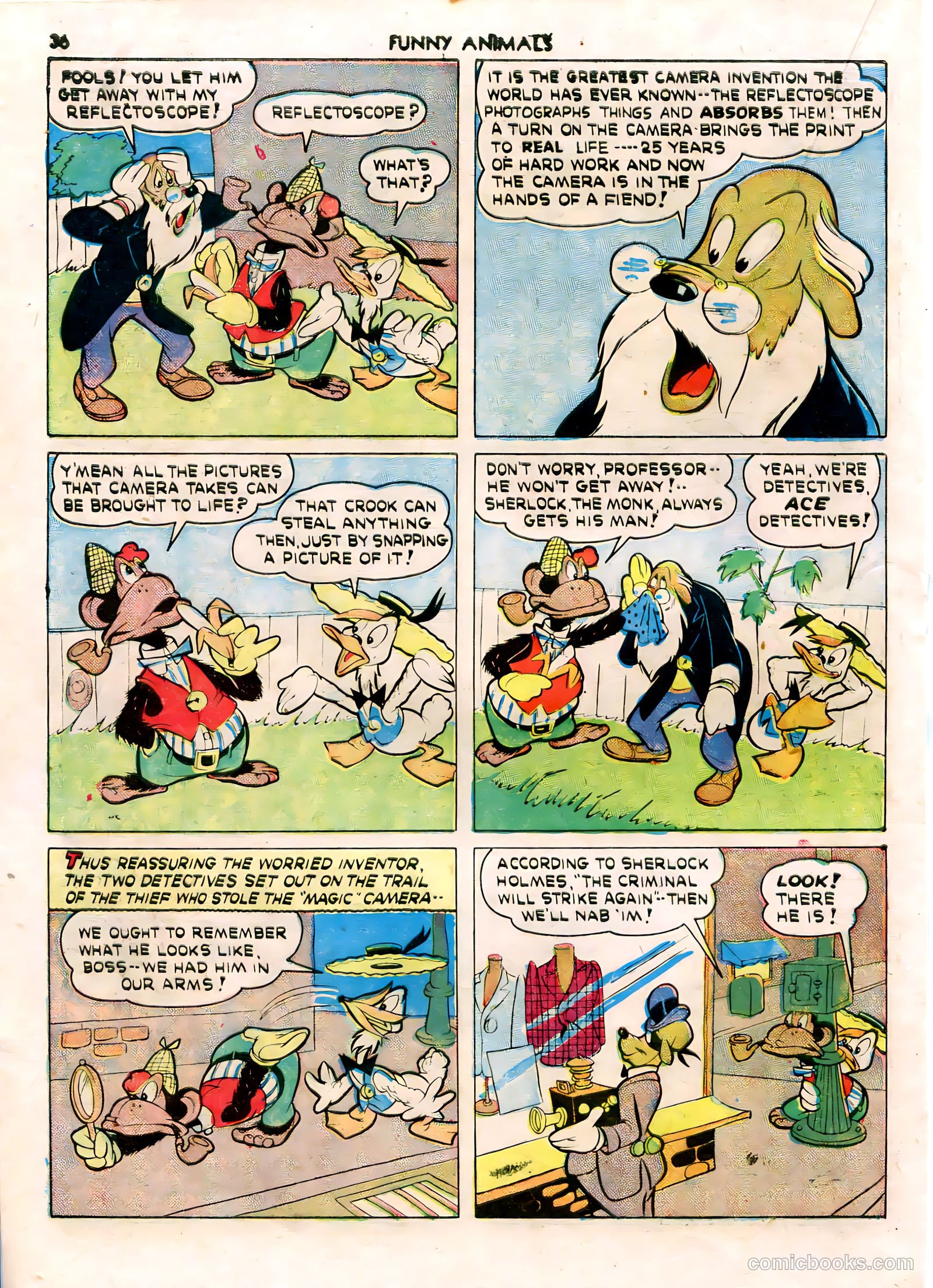 Fawcett's Funny Animals #7 — page 36 of 68