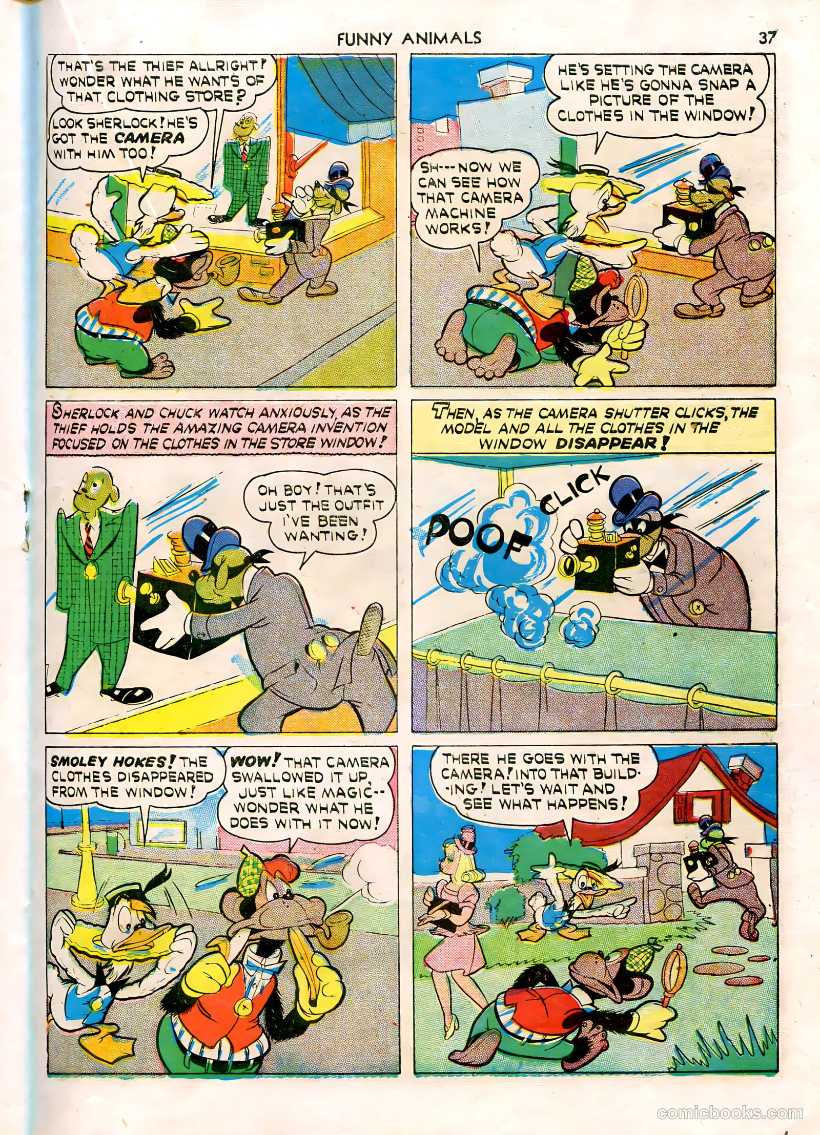 Fawcett's Funny Animals #7 — page 37 of 68