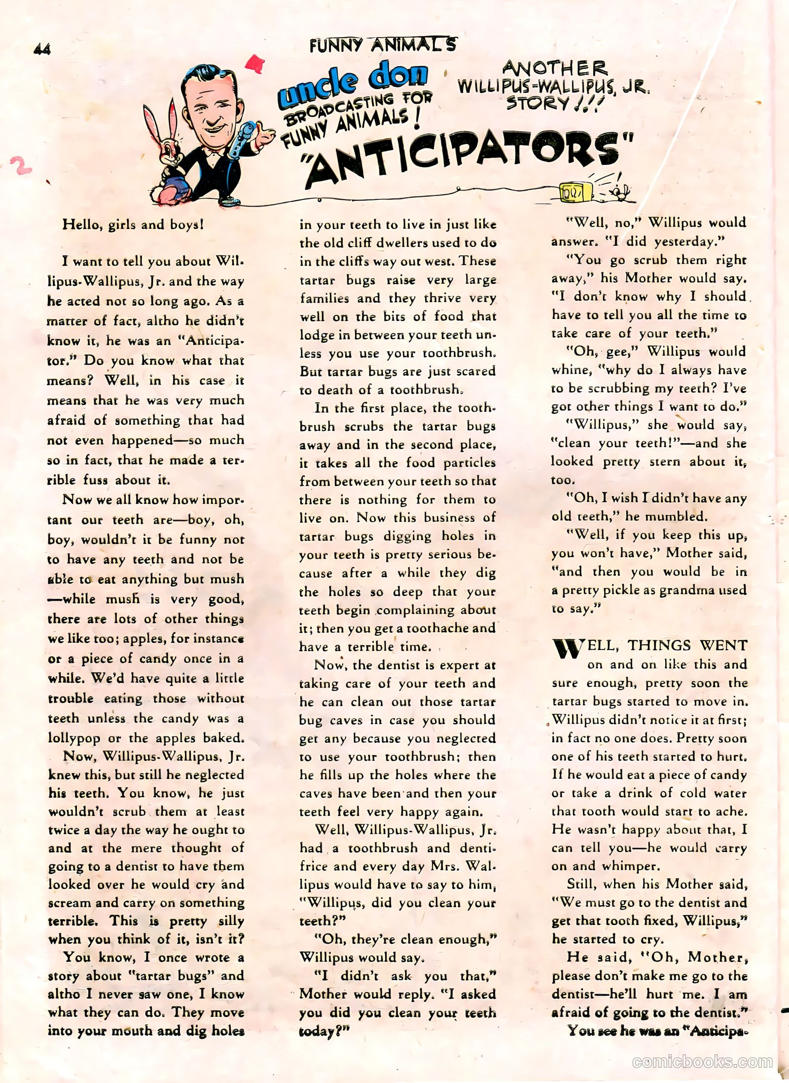 Fawcett's Funny Animals #7 — page 44 of 68