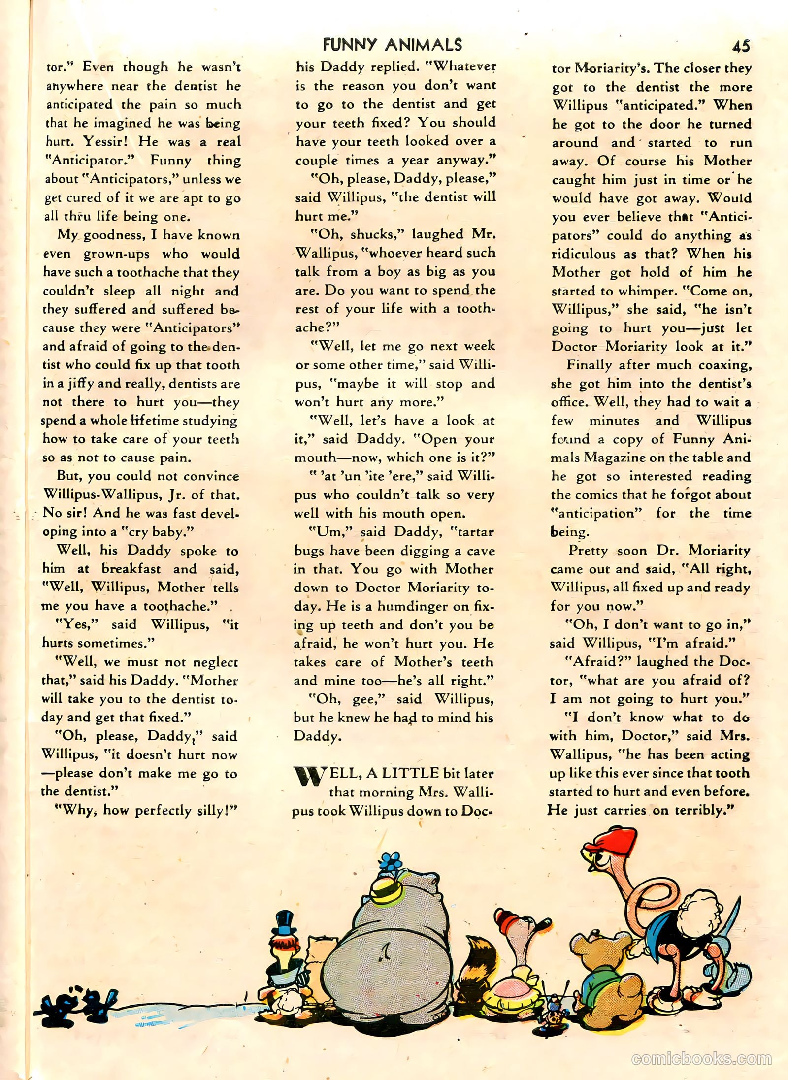Fawcett's Funny Animals #7 — page 45 of 68