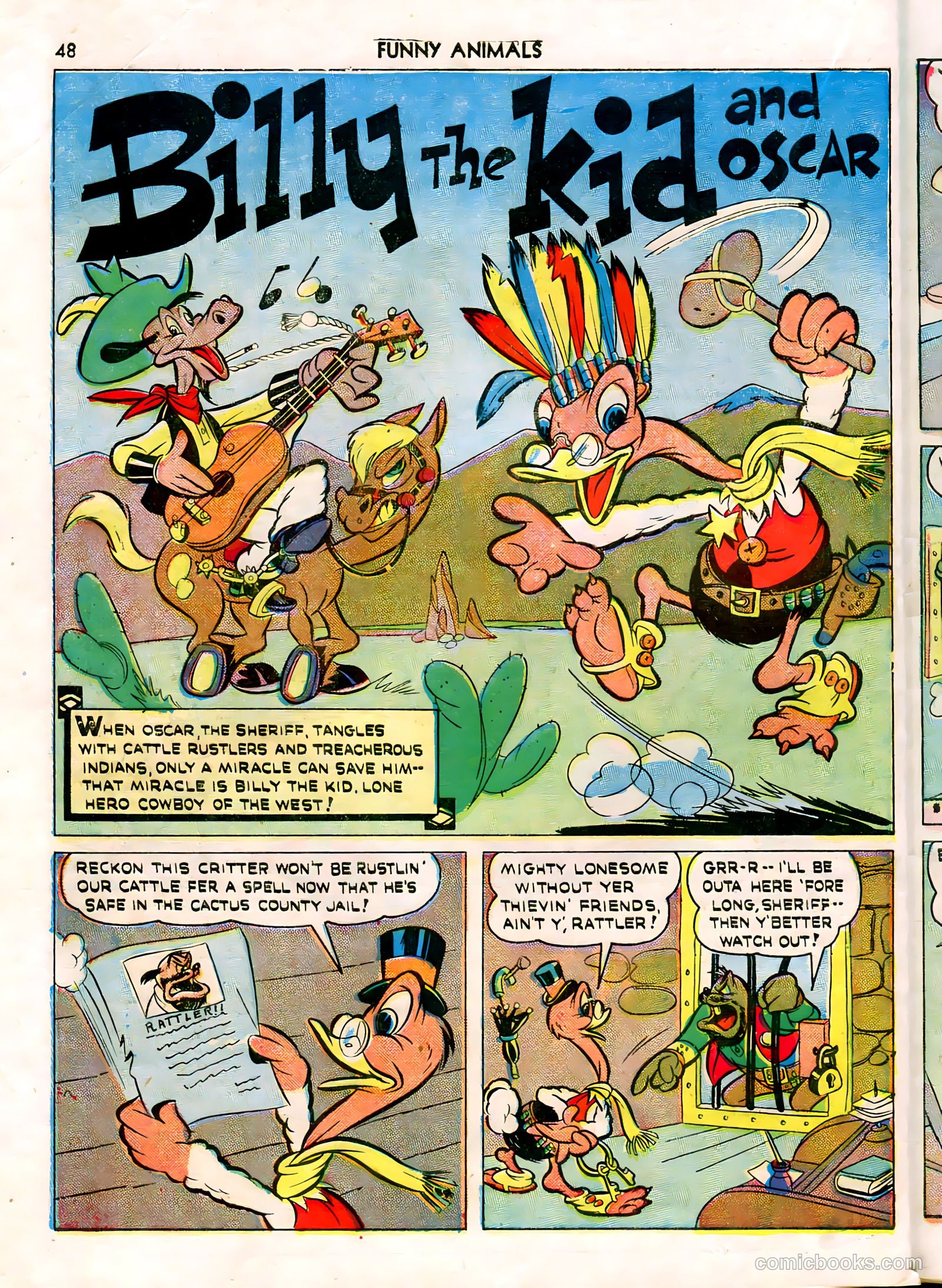 Fawcett's Funny Animals #7 — page 48 of 68