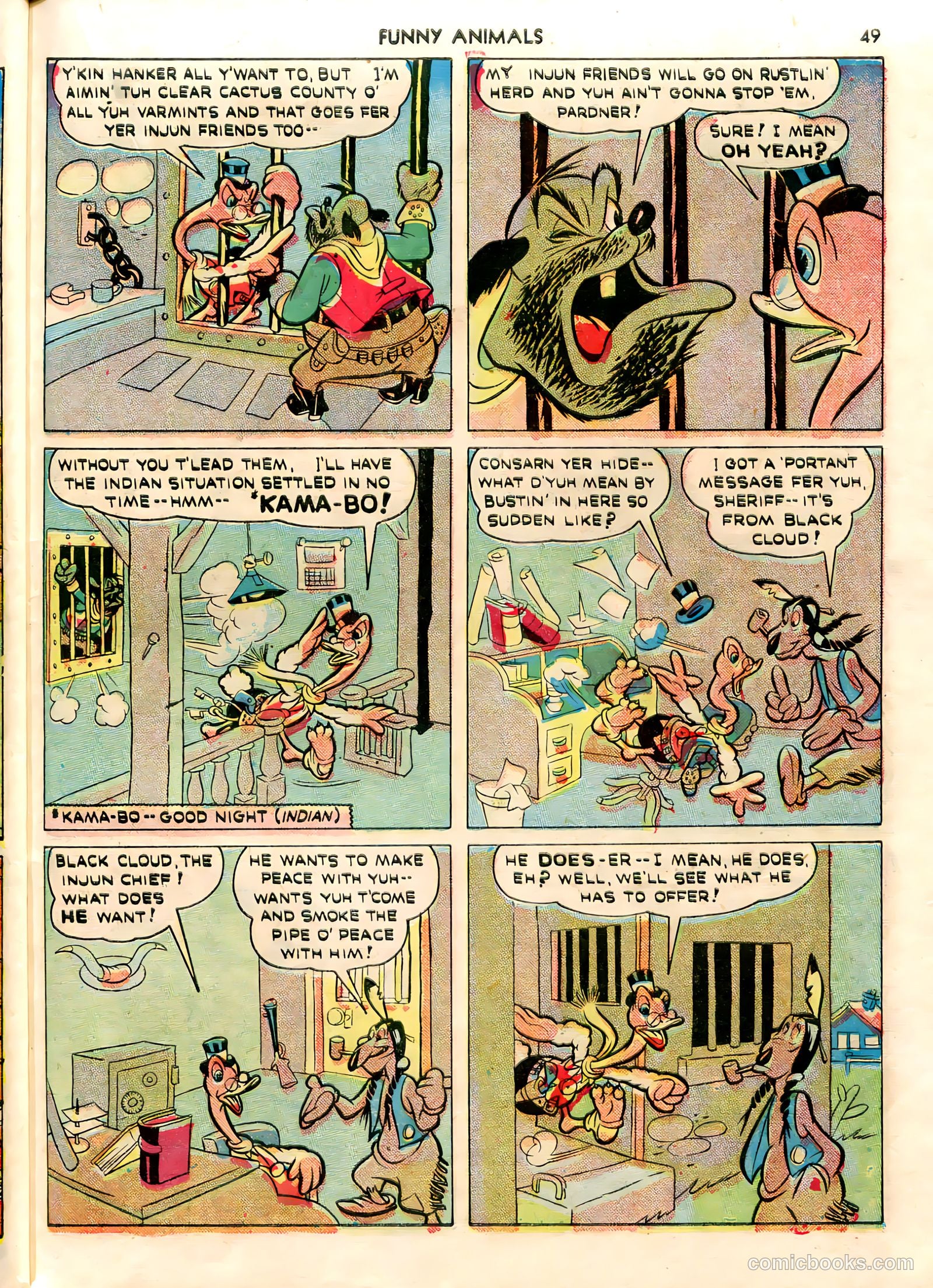 Fawcett's Funny Animals #7 — page 49 of 68