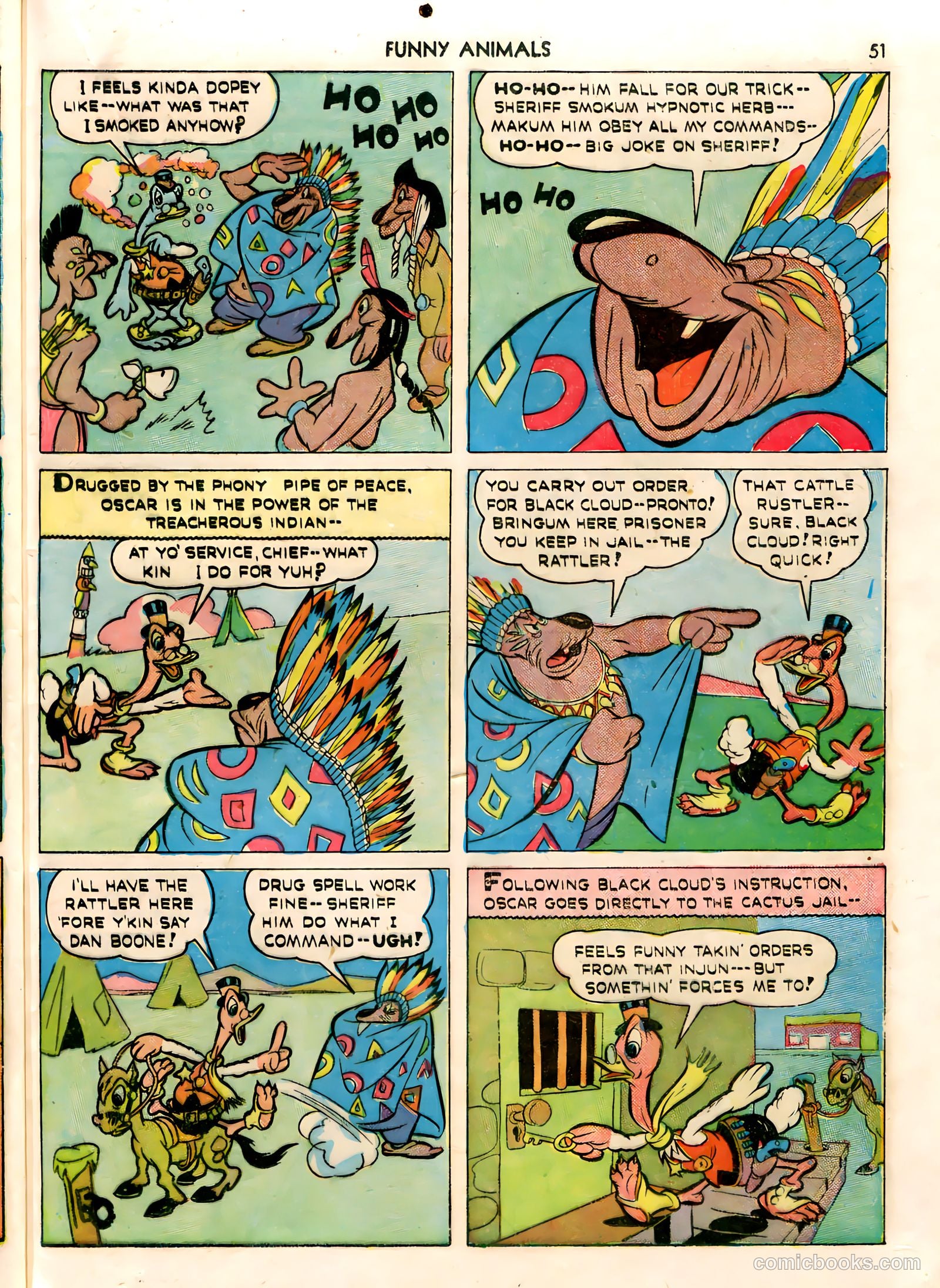 Fawcett's Funny Animals #7 — page 51 of 68