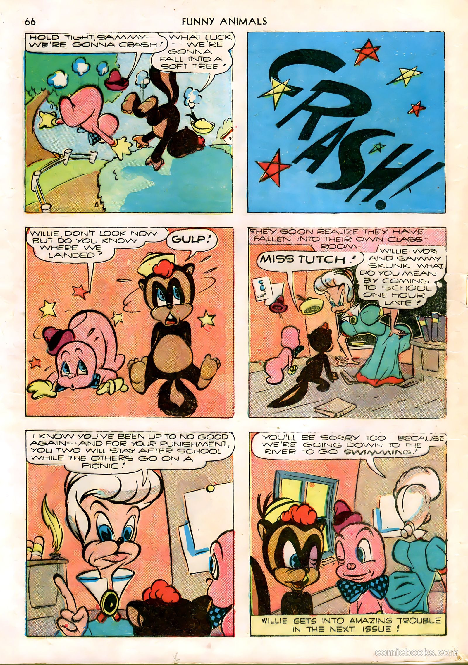 Fawcett's Funny Animals #7 — page 66 of 68