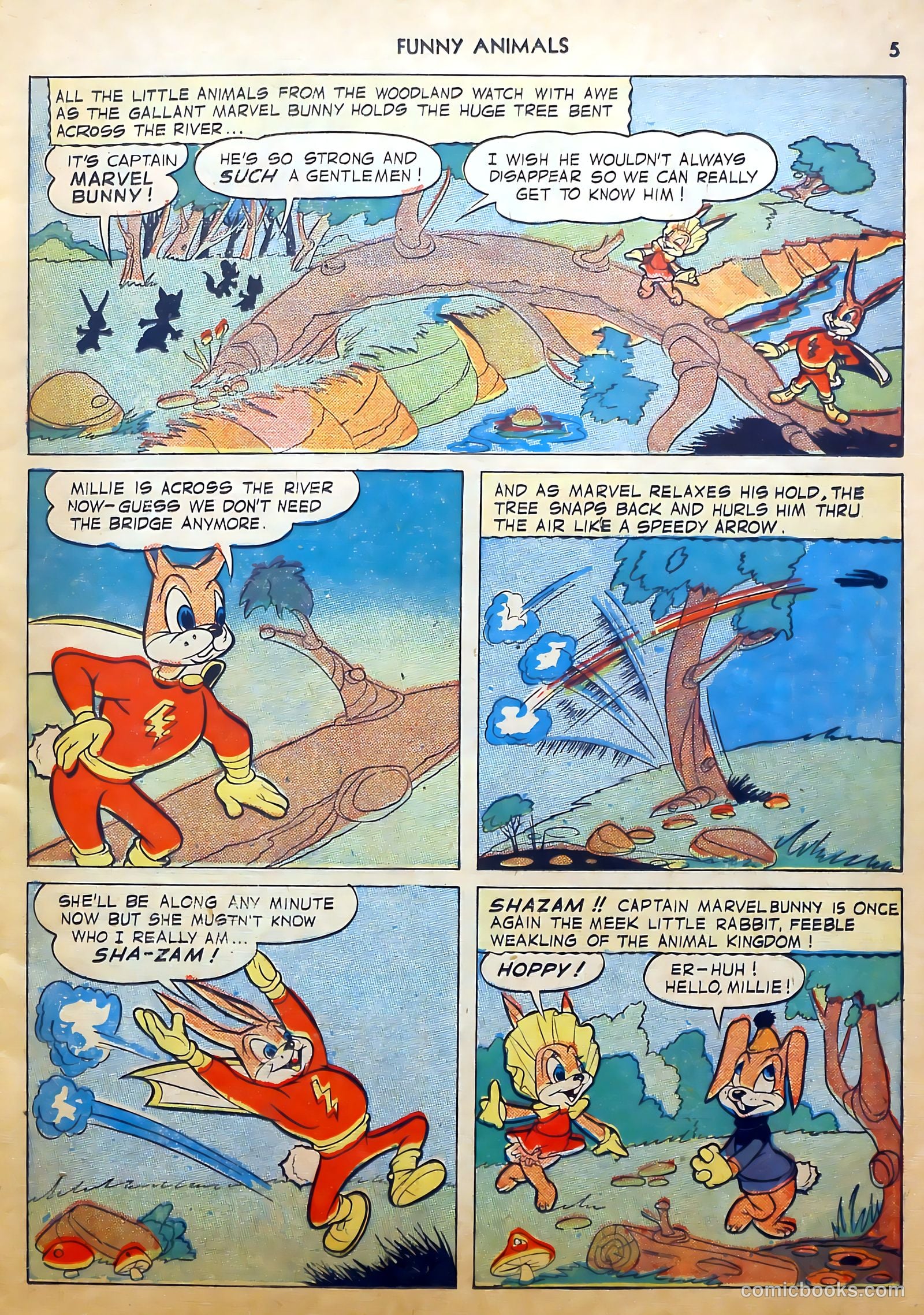 Fawcett's Funny Animals #8 — page 5 of 68