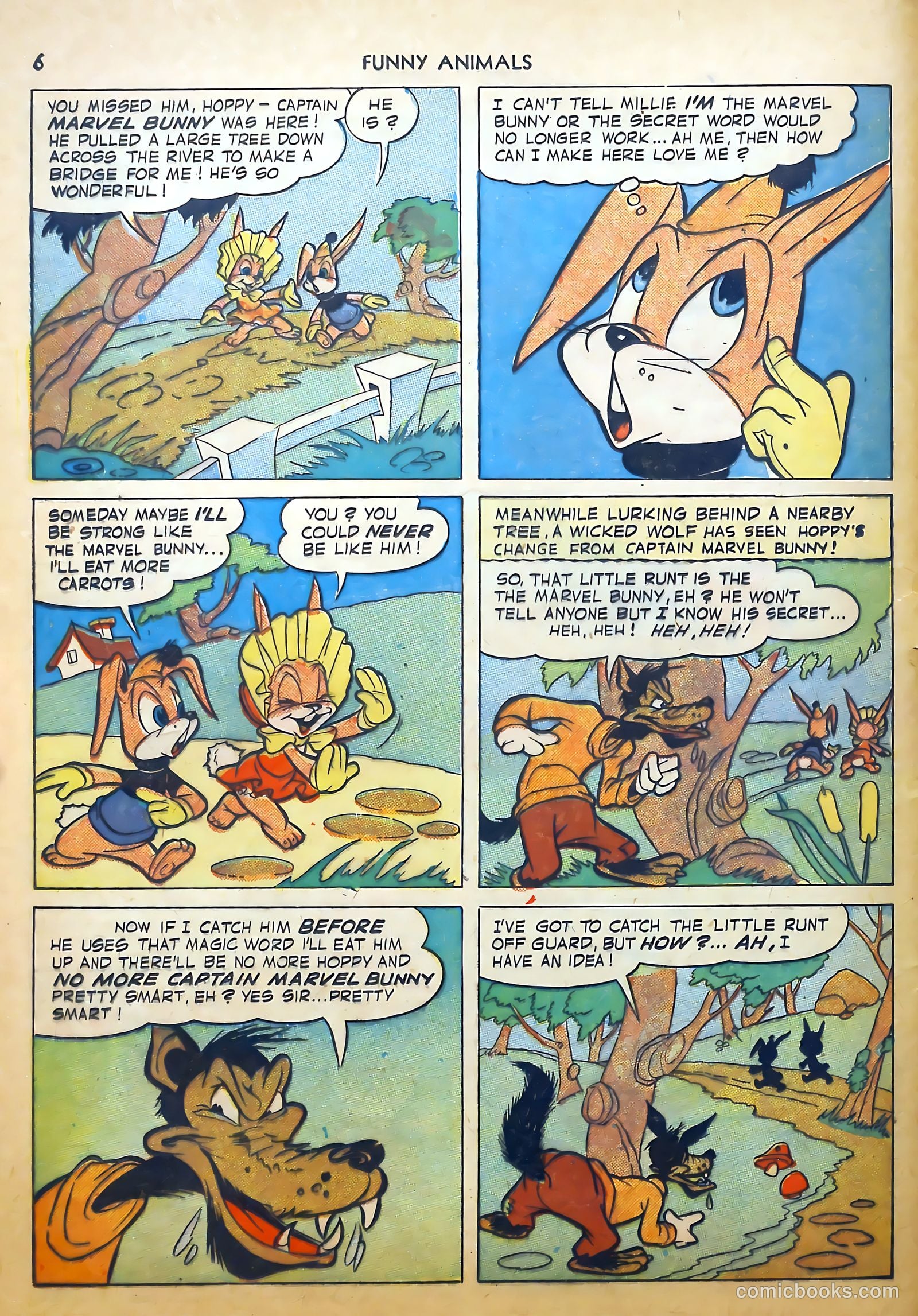Fawcett's Funny Animals #8 — page 6 of 68