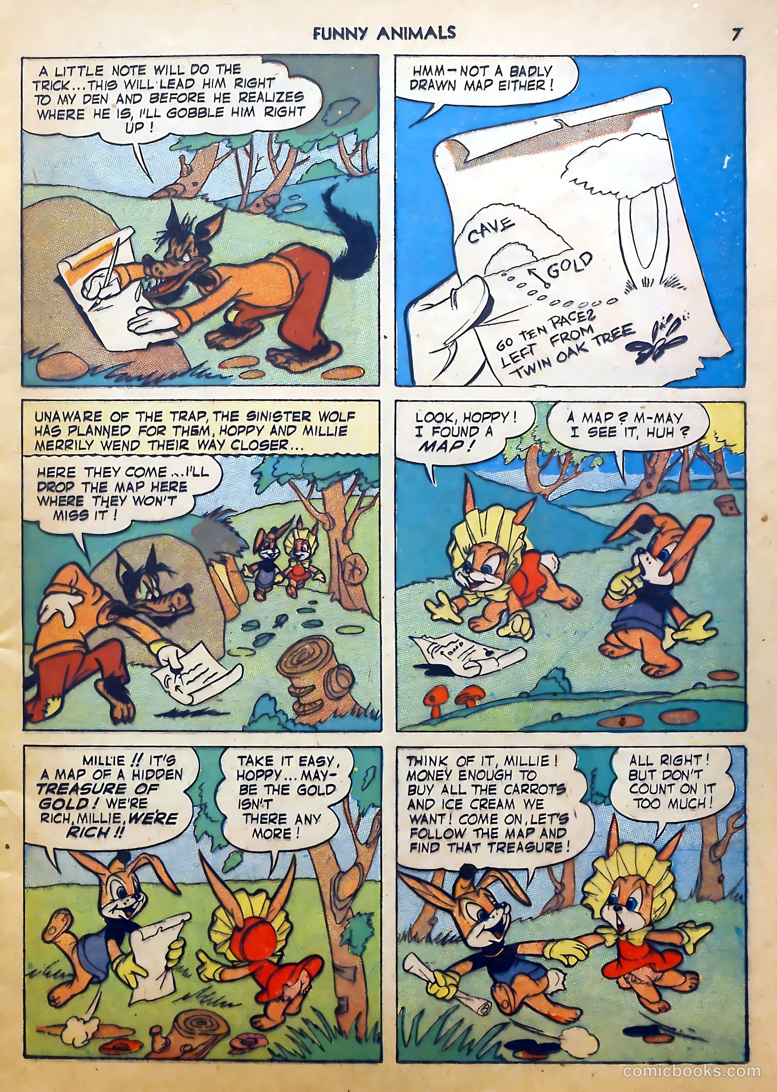 Fawcett's Funny Animals #8 — page 7 of 68
