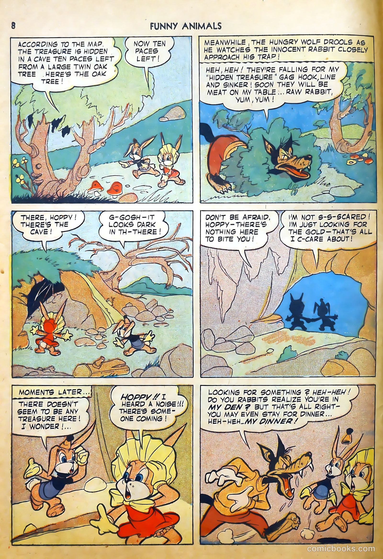 Fawcett's Funny Animals #8 — page 8 of 68