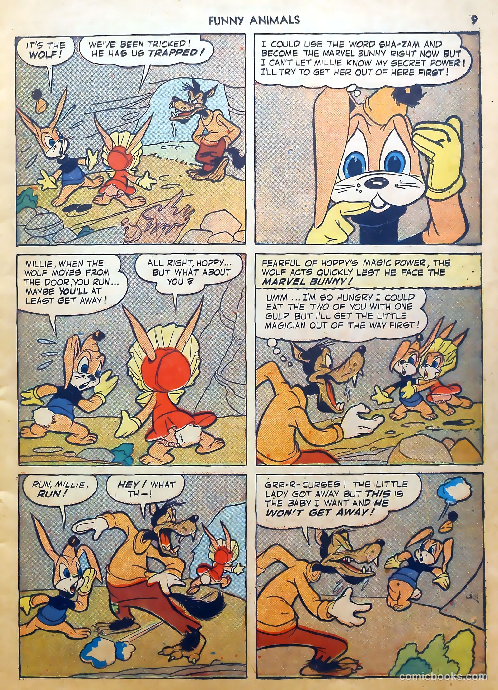 Fawcett's Funny Animals #8 — page 9 of 68