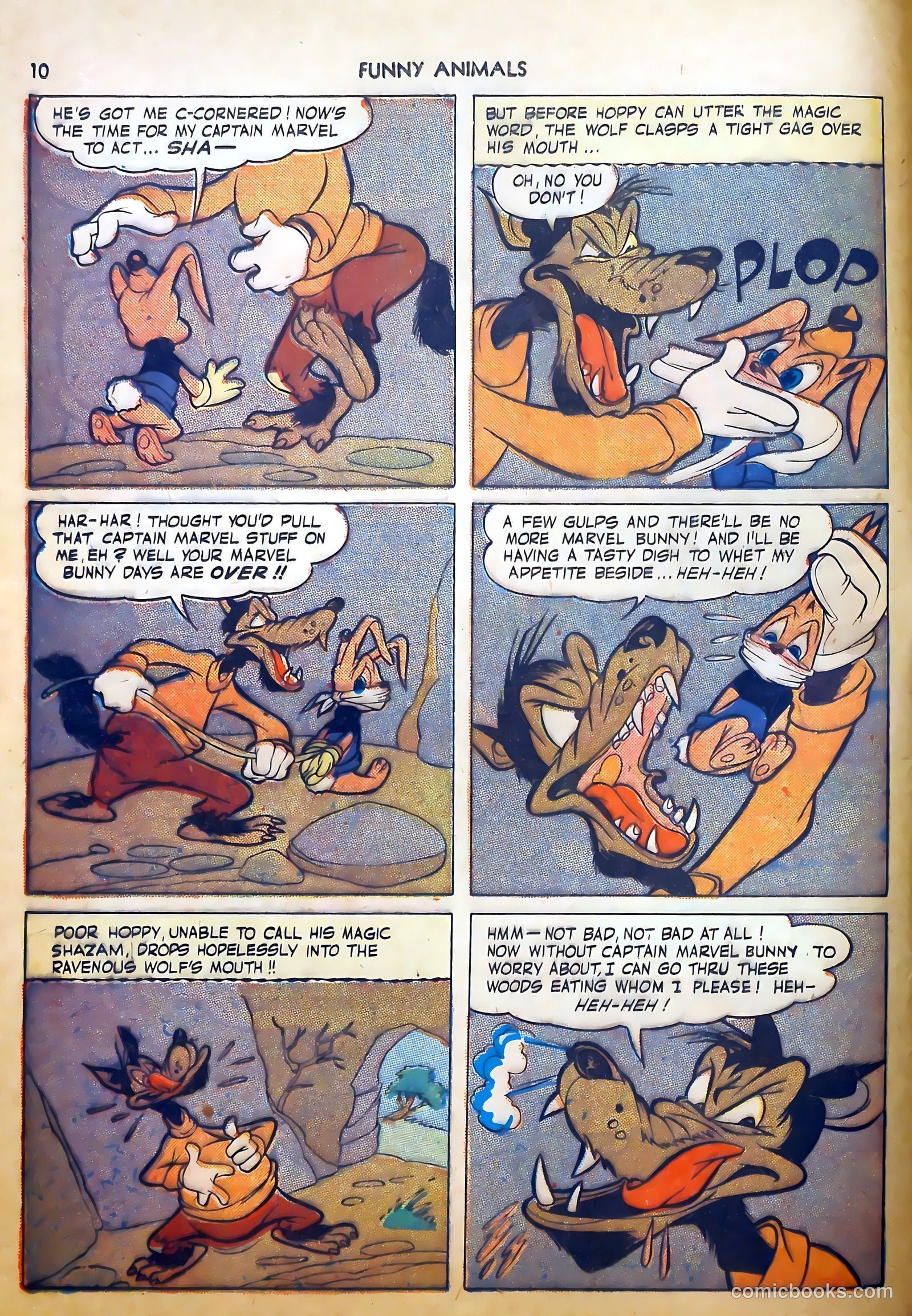 Fawcett's Funny Animals #8 — page 10 of 68
