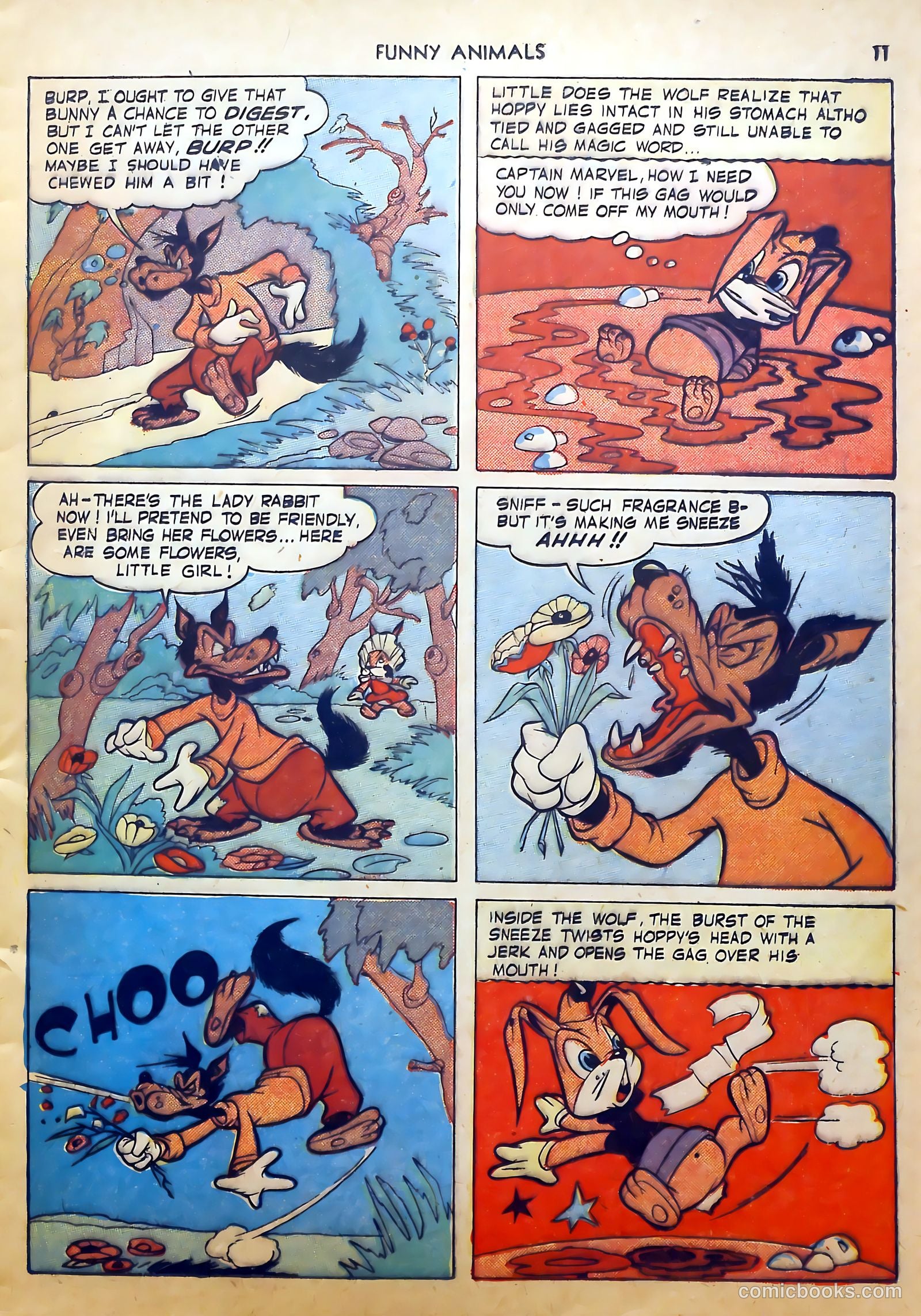 Fawcett's Funny Animals #8 — page 11 of 68