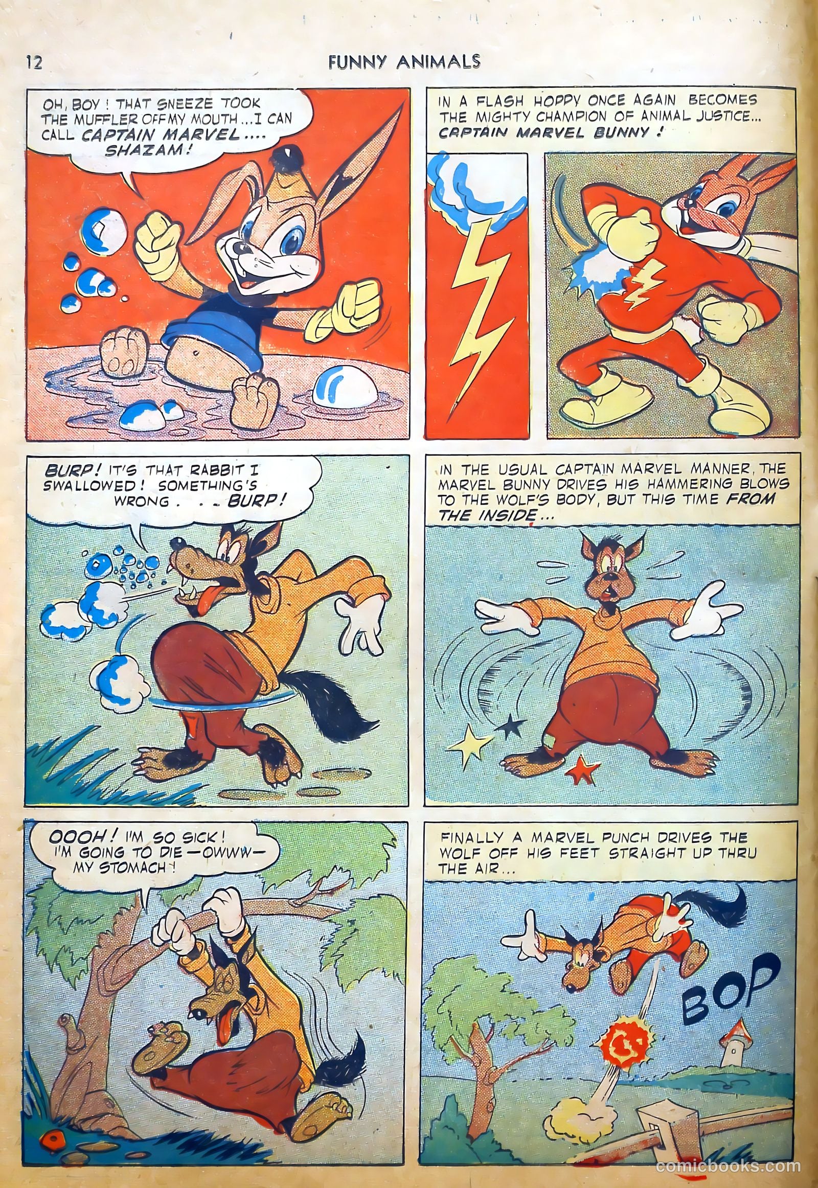 Fawcett's Funny Animals #8 — page 12 of 68