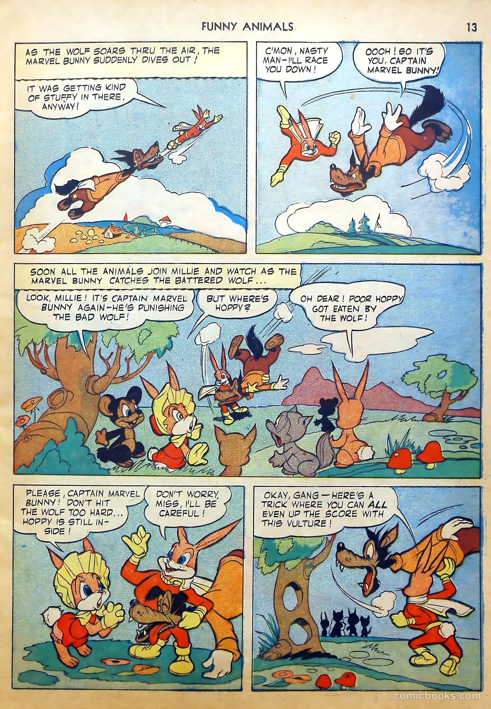Fawcett's Funny Animals #8 — page 13 of 68