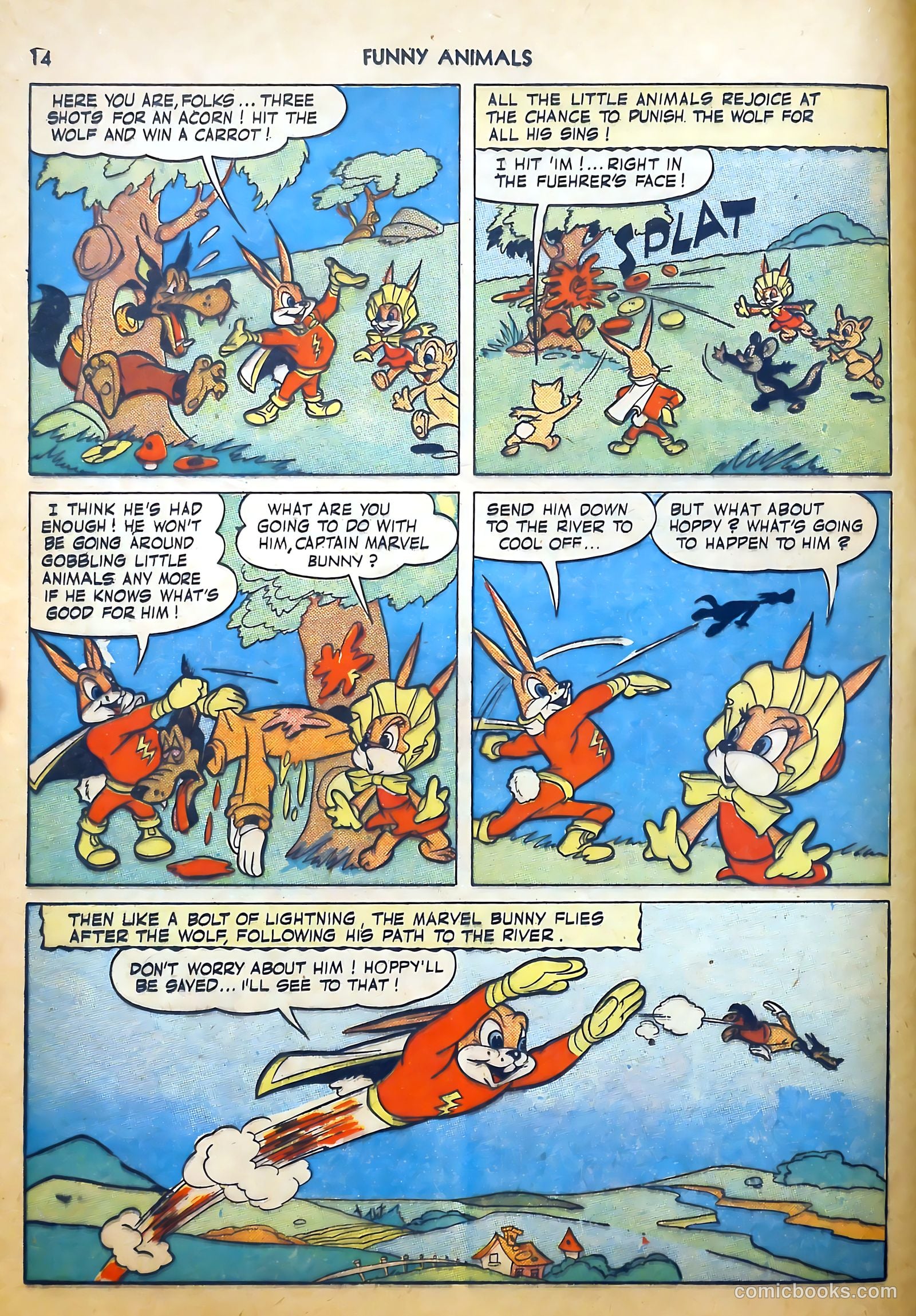 Fawcett's Funny Animals #8 — page 14 of 68