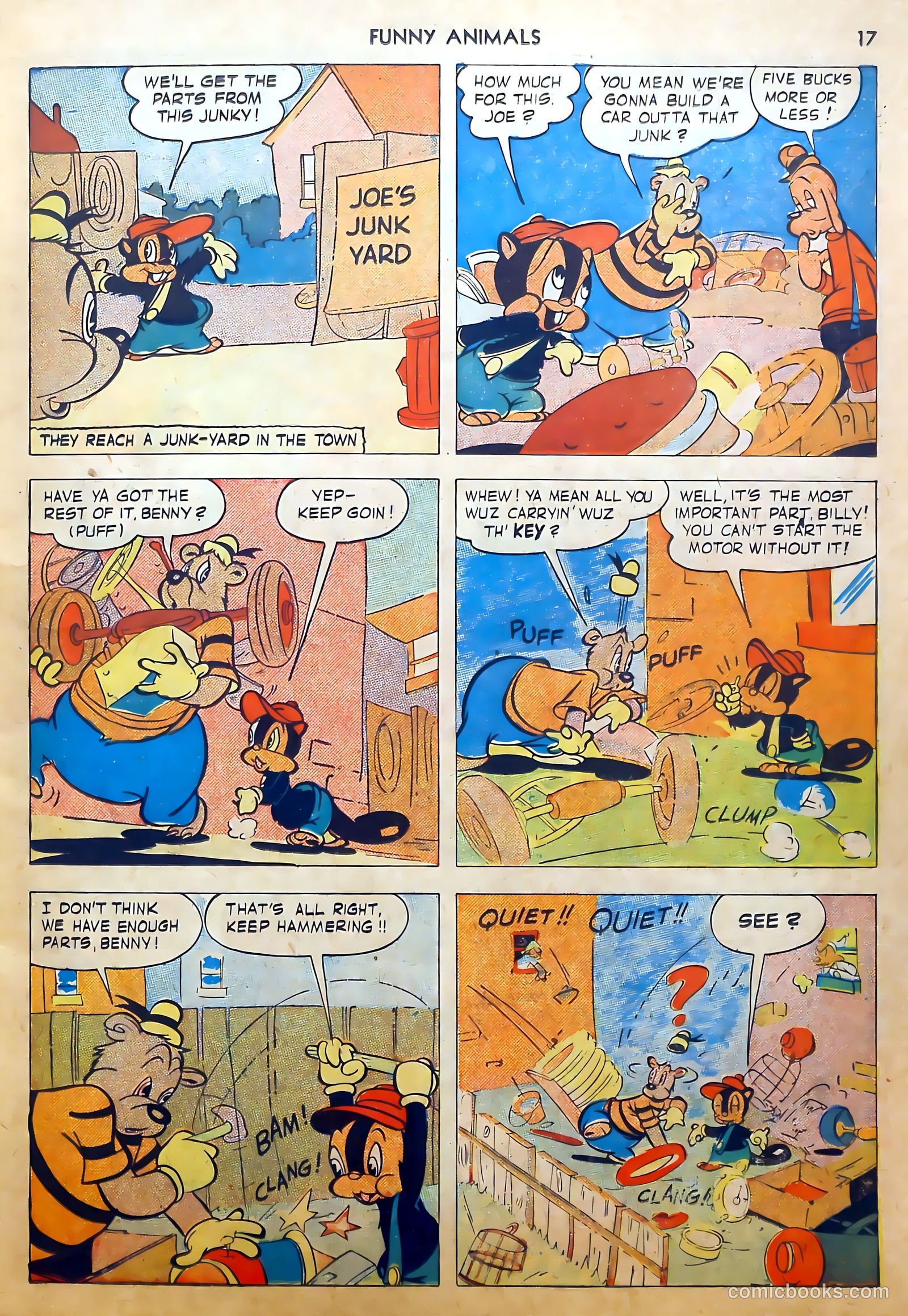 Fawcett's Funny Animals #8 — page 17 of 68
