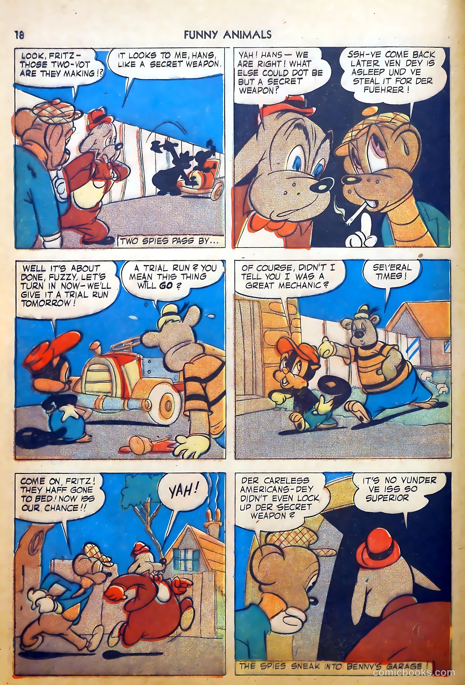 Fawcett's Funny Animals #8 — page 18 of 68