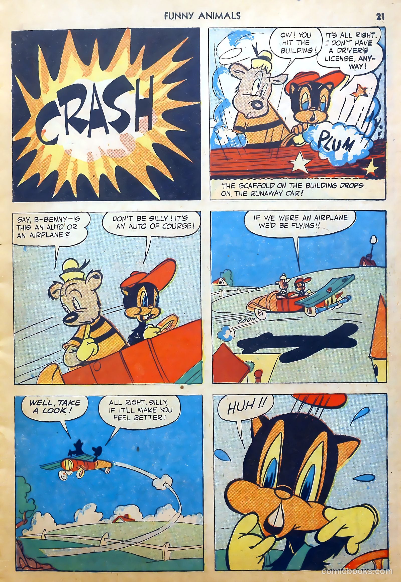 Fawcett's Funny Animals #8 — page 21 of 68