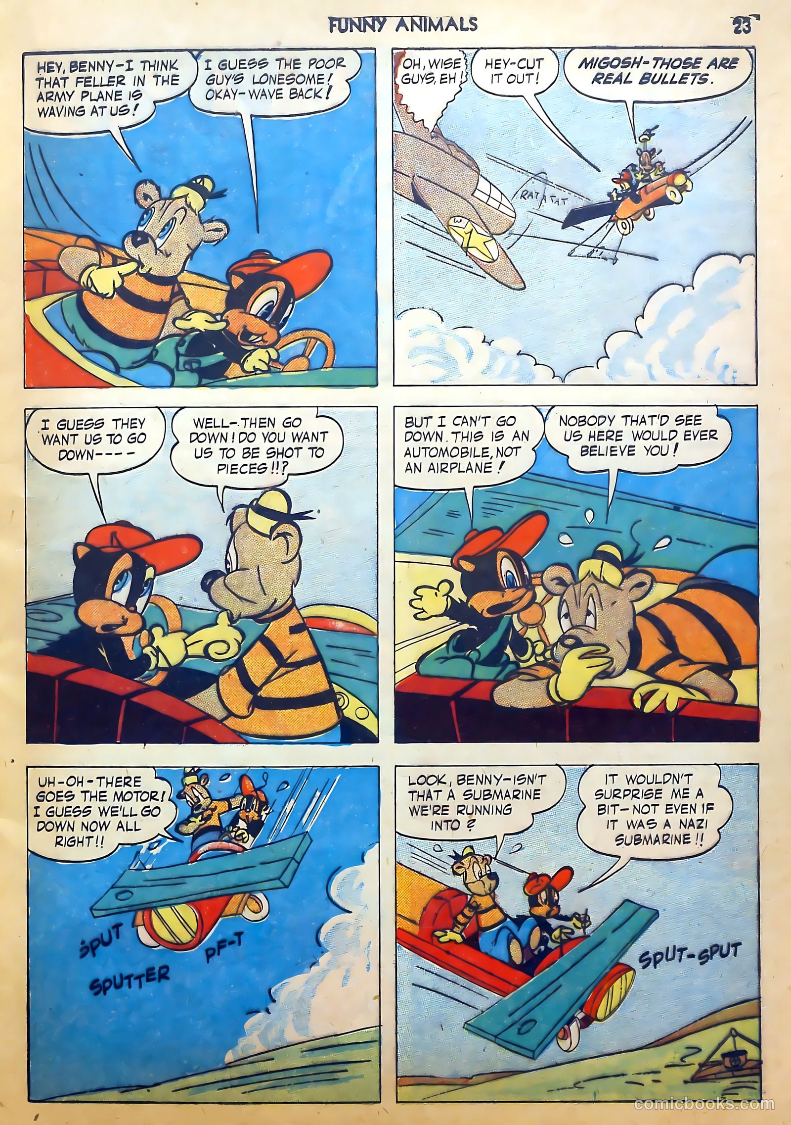 Fawcett's Funny Animals #8 — page 23 of 68