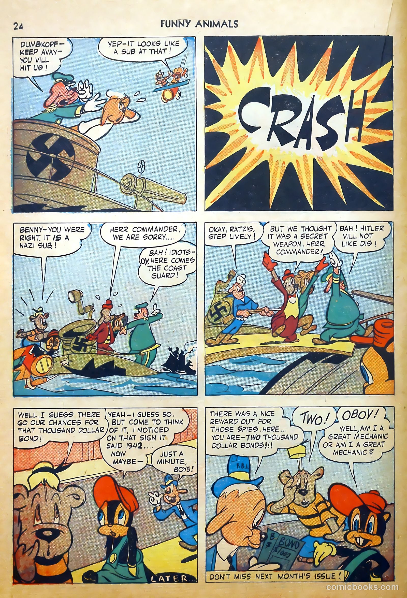 Fawcett's Funny Animals #8 — page 24 of 68