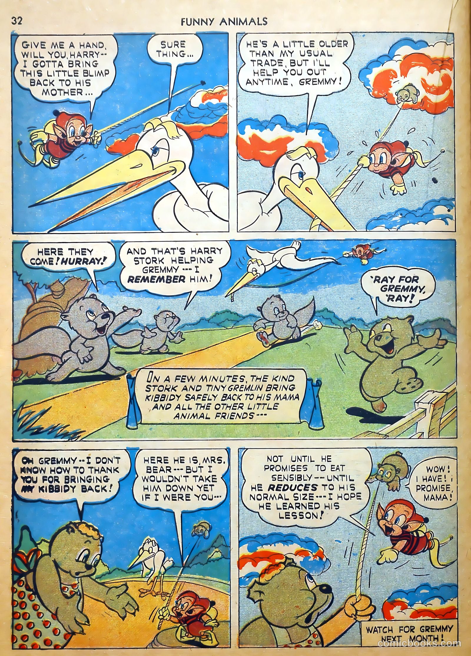 Fawcett's Funny Animals #8 — page 32 of 68