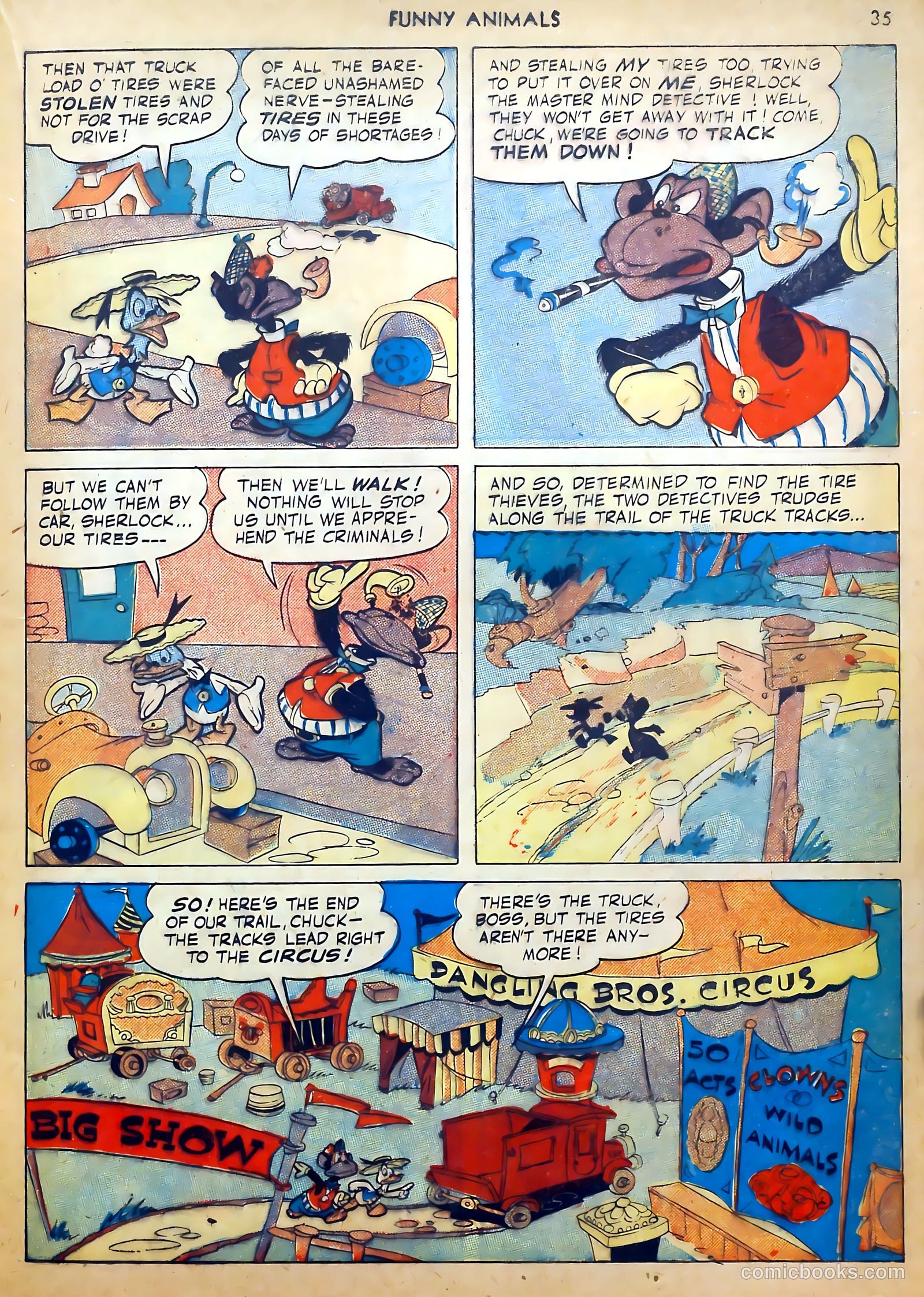 Fawcett's Funny Animals #8 — page 35 of 68