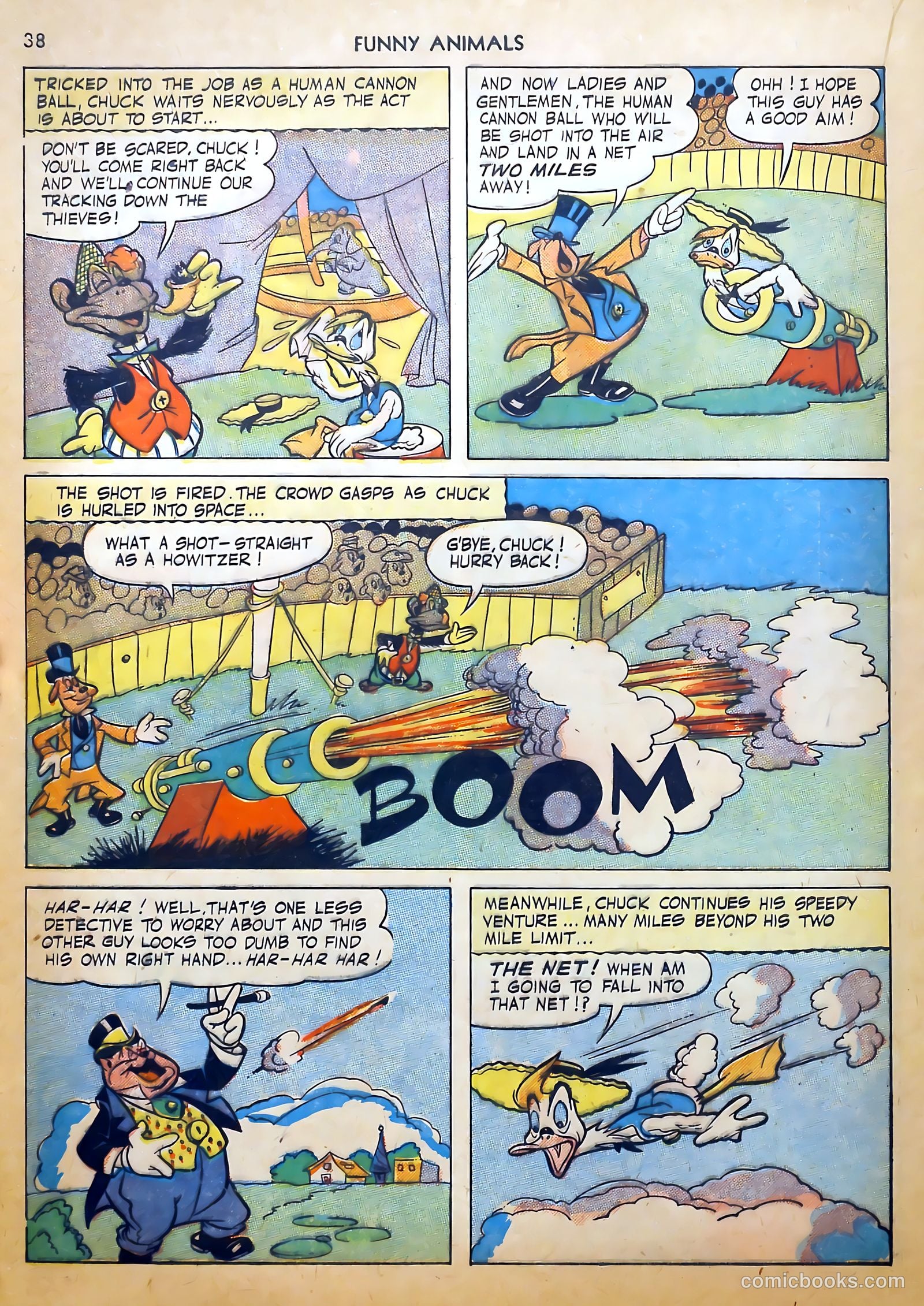 Fawcett's Funny Animals #8 — page 38 of 68