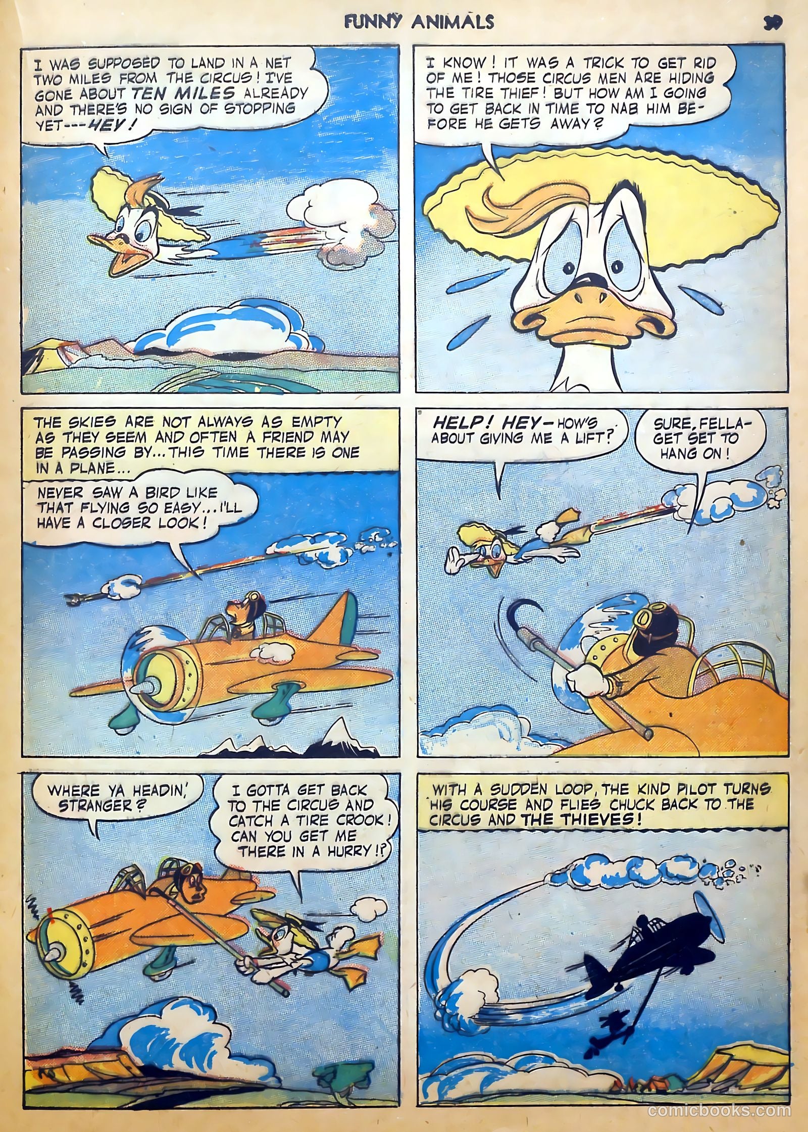 Fawcett's Funny Animals #8 — page 39 of 68