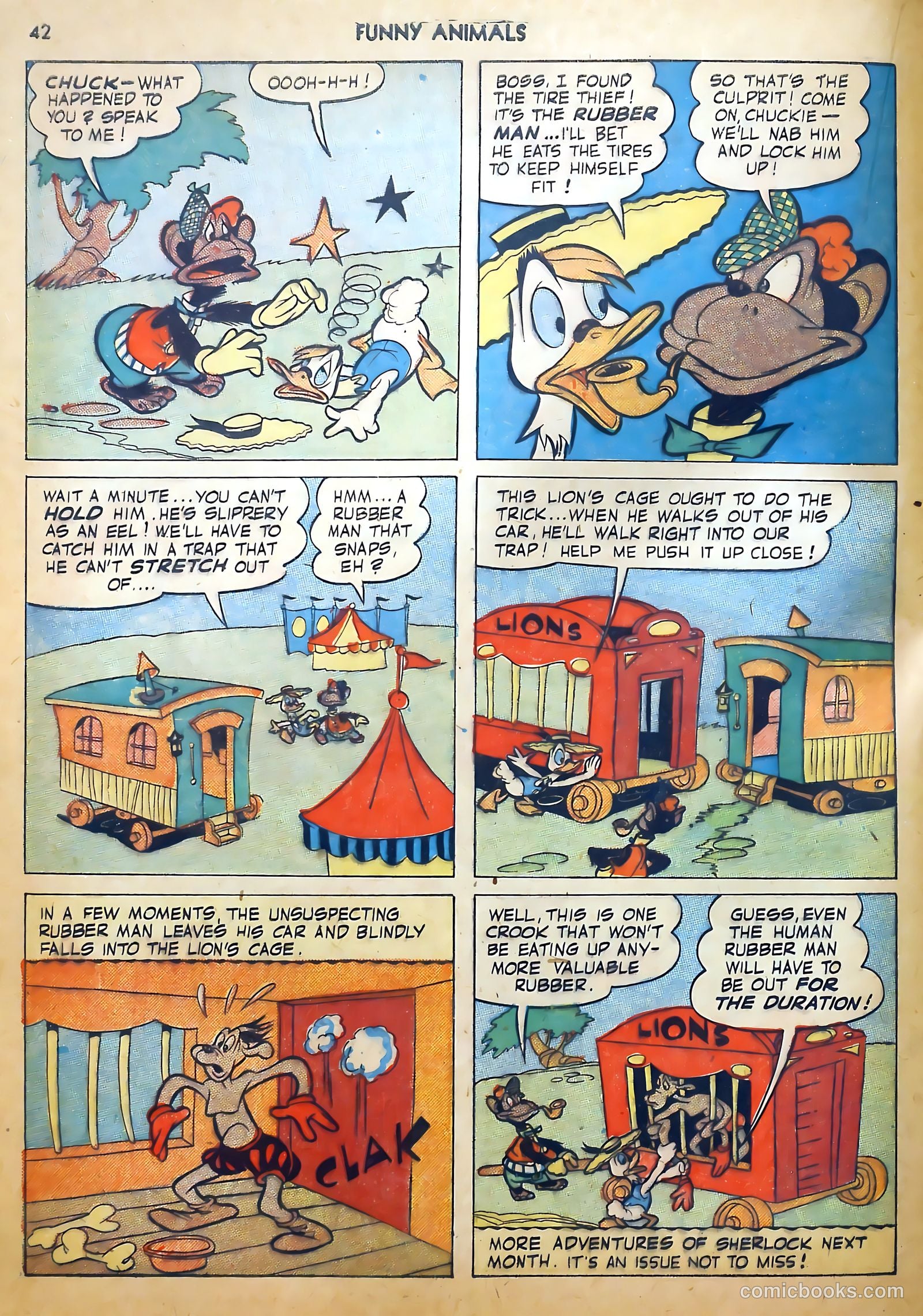 Fawcett's Funny Animals #8 — page 42 of 68