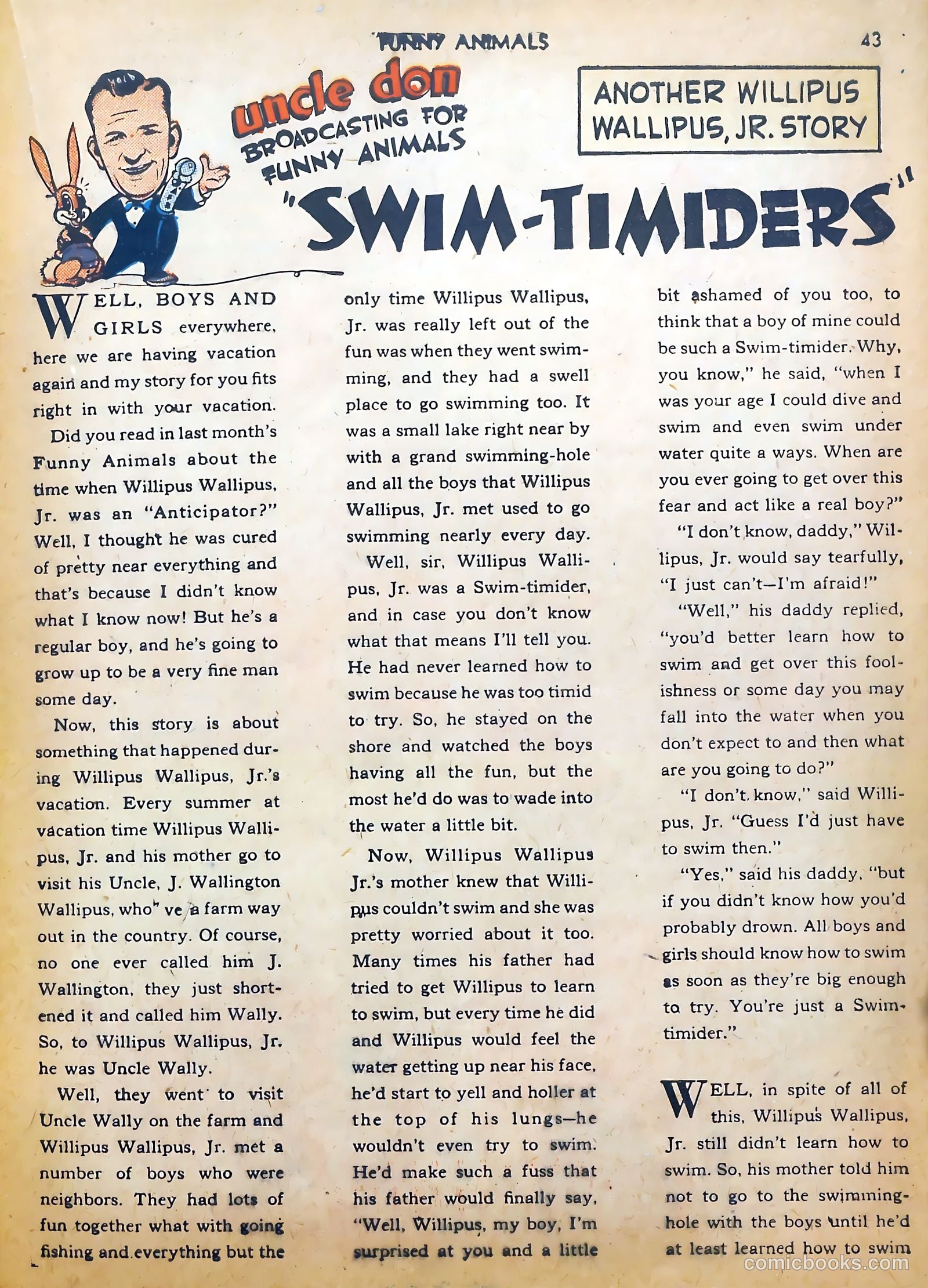Fawcett's Funny Animals #8 — page 43 of 68
