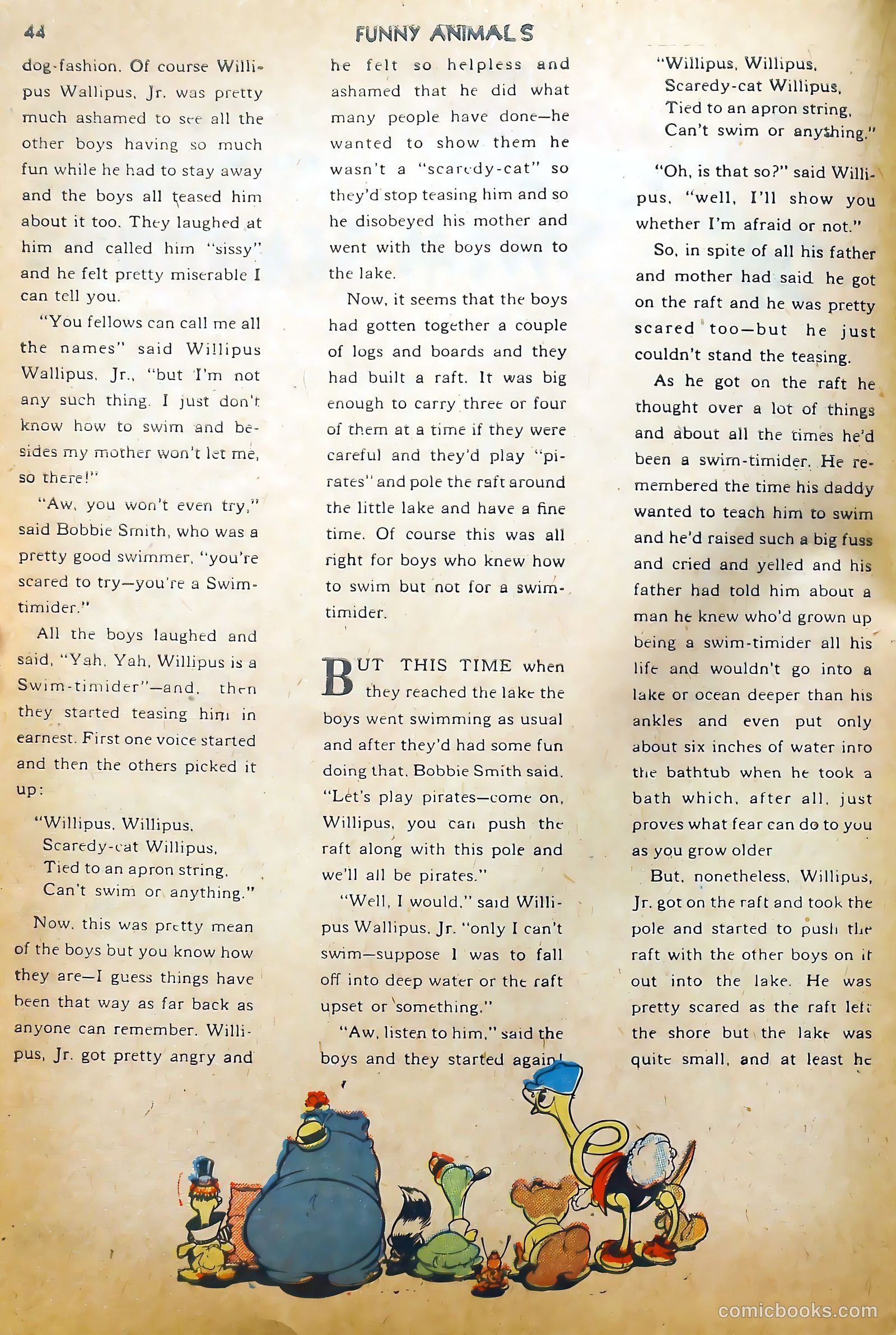 Fawcett's Funny Animals #8 — page 44 of 68